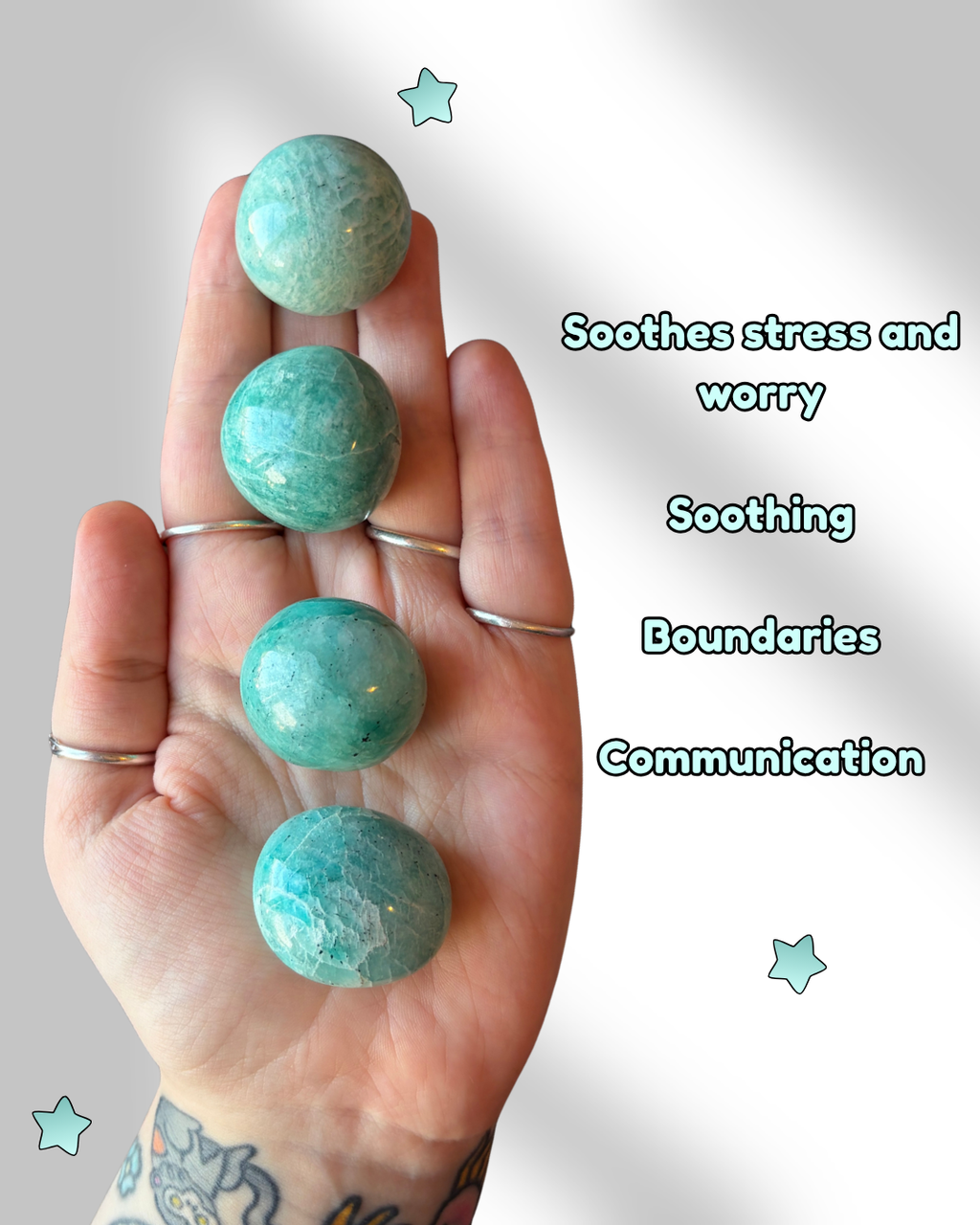 Amazonite Tumblestone