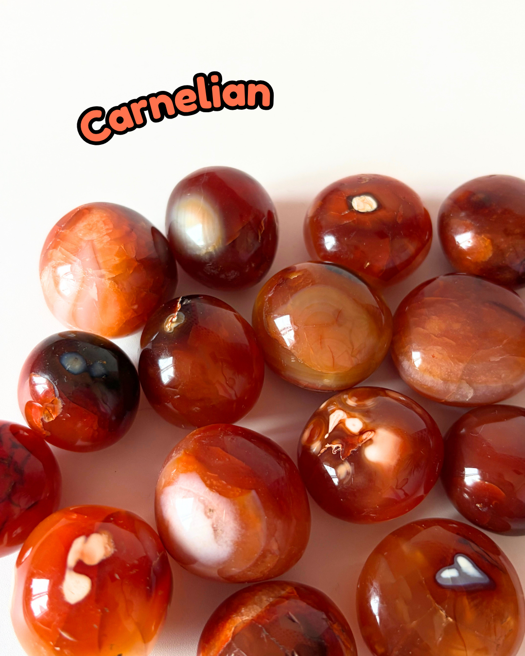 Carnelian Tumblestone