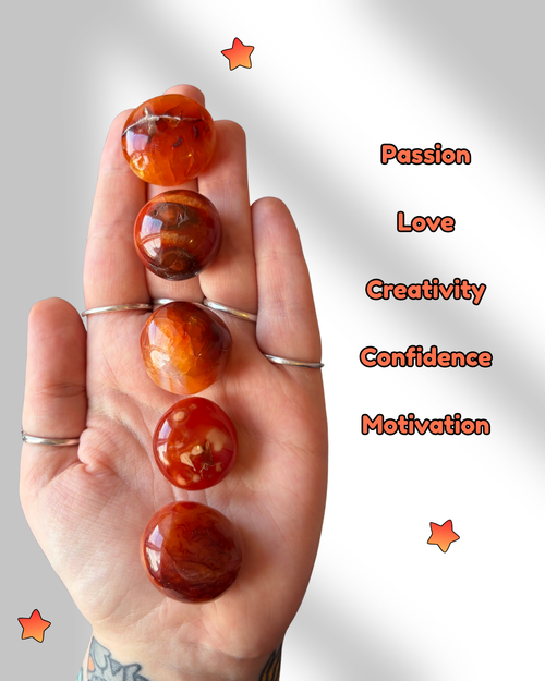 Carnelian Tumblestone