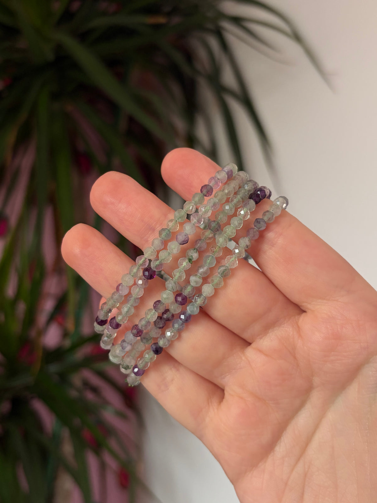 Fluorite Faceted Bracelet