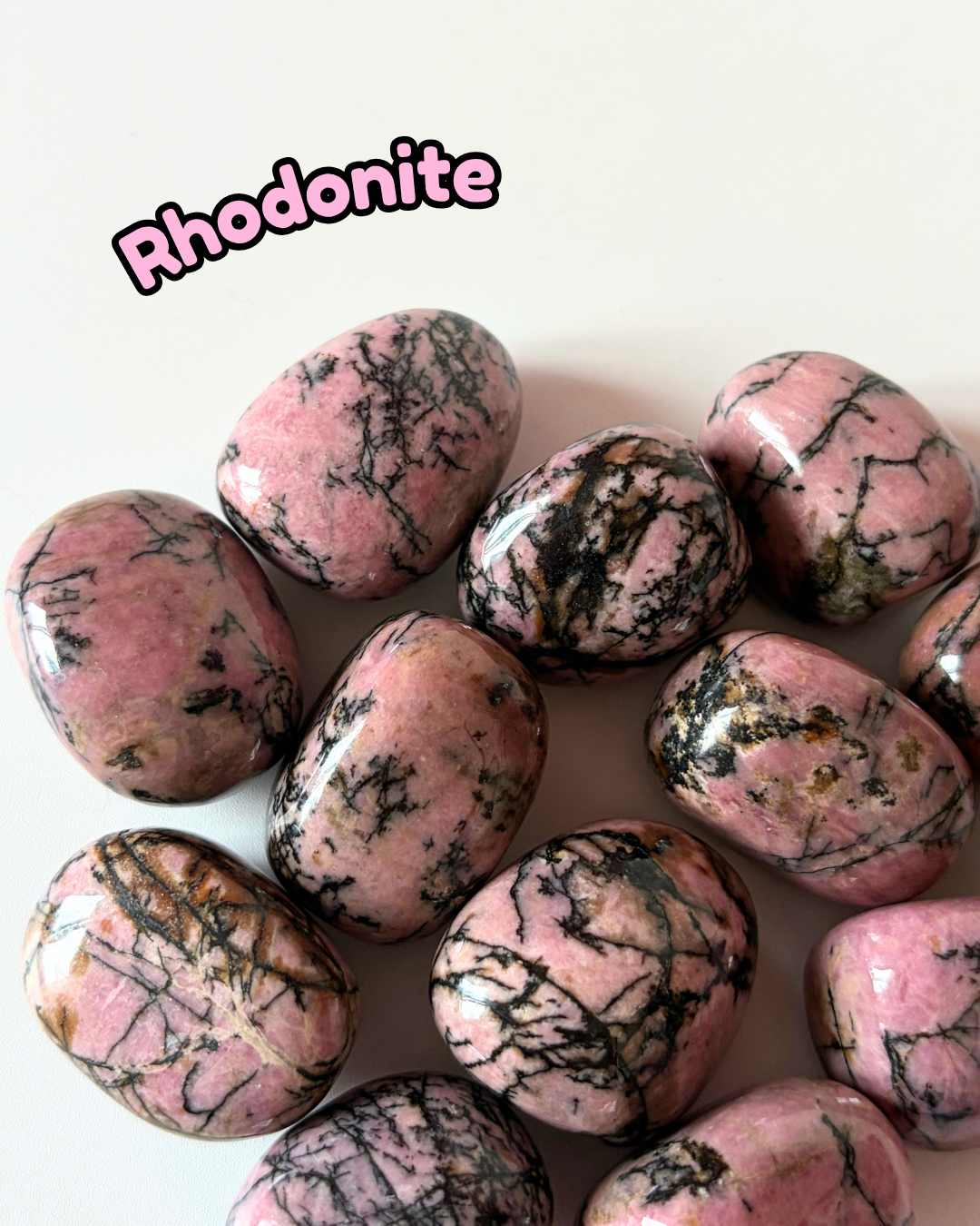 Rhodonite Tumblestone