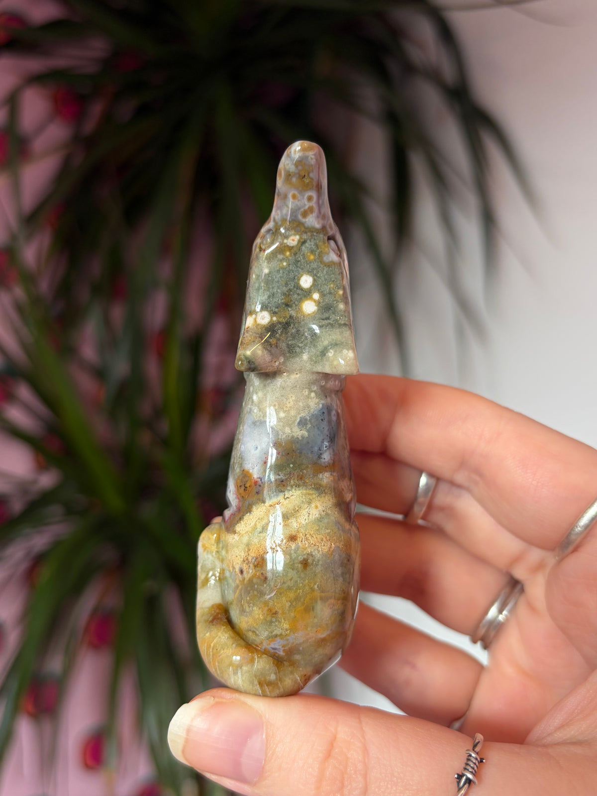 Ocean Jasper Howling Wolf