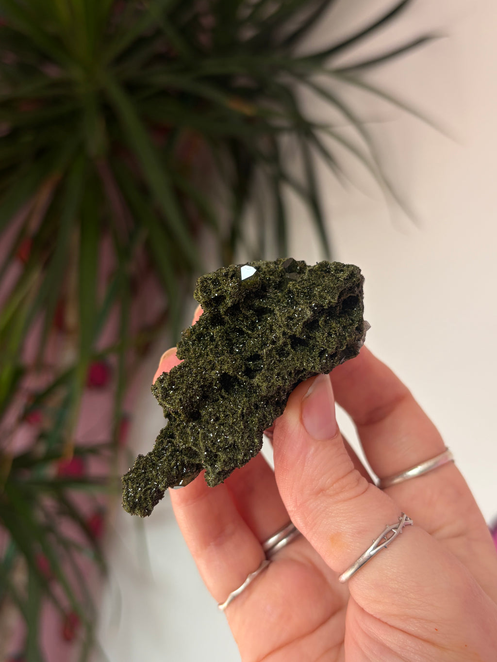 Forest Epidote Specimen