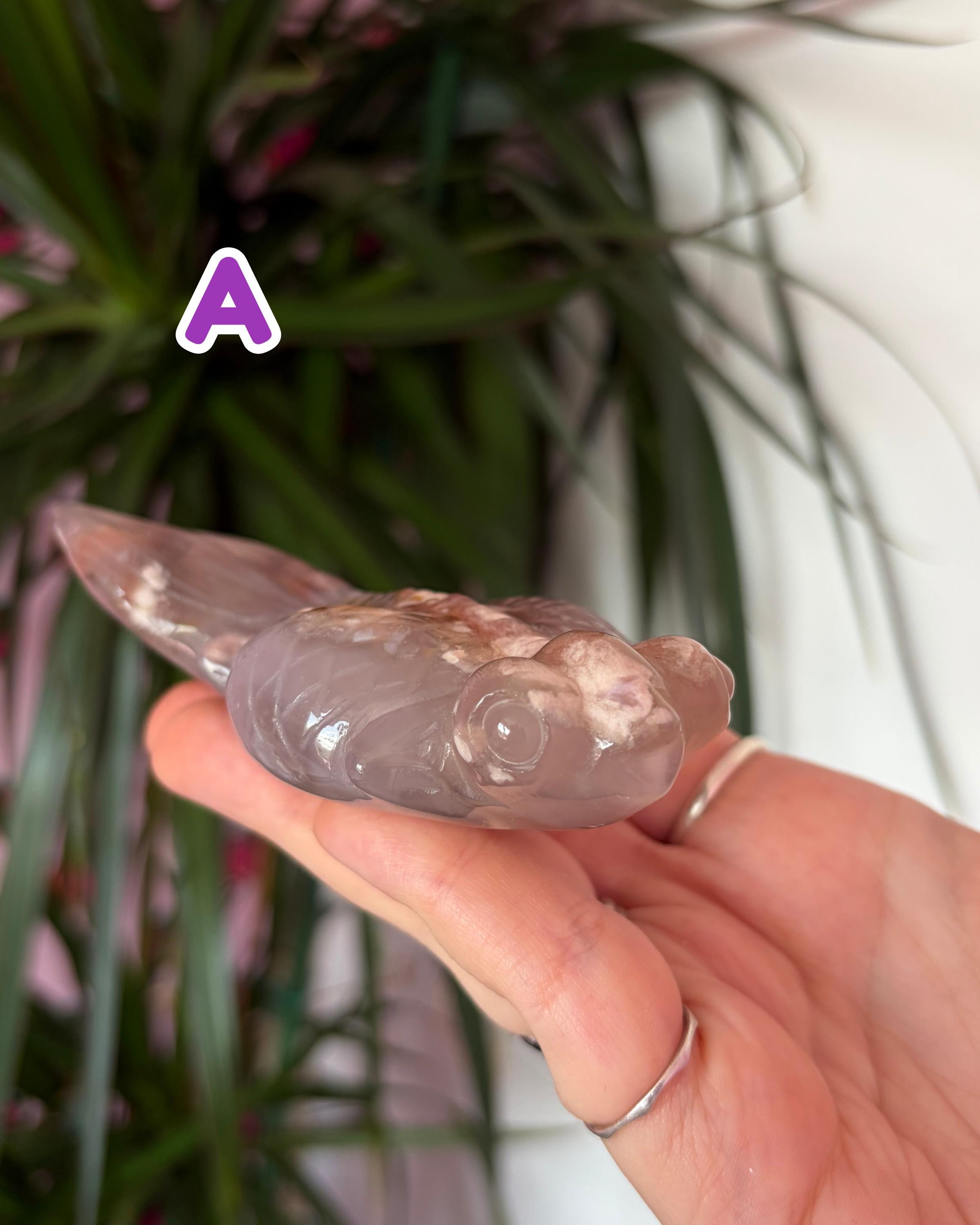 Flower Agate Goldfish
