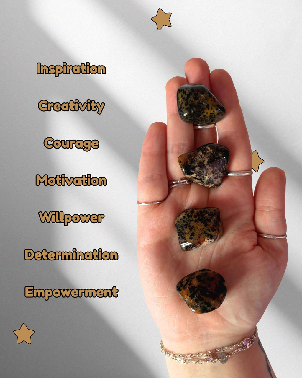 Cheetah Agate Tumblestones