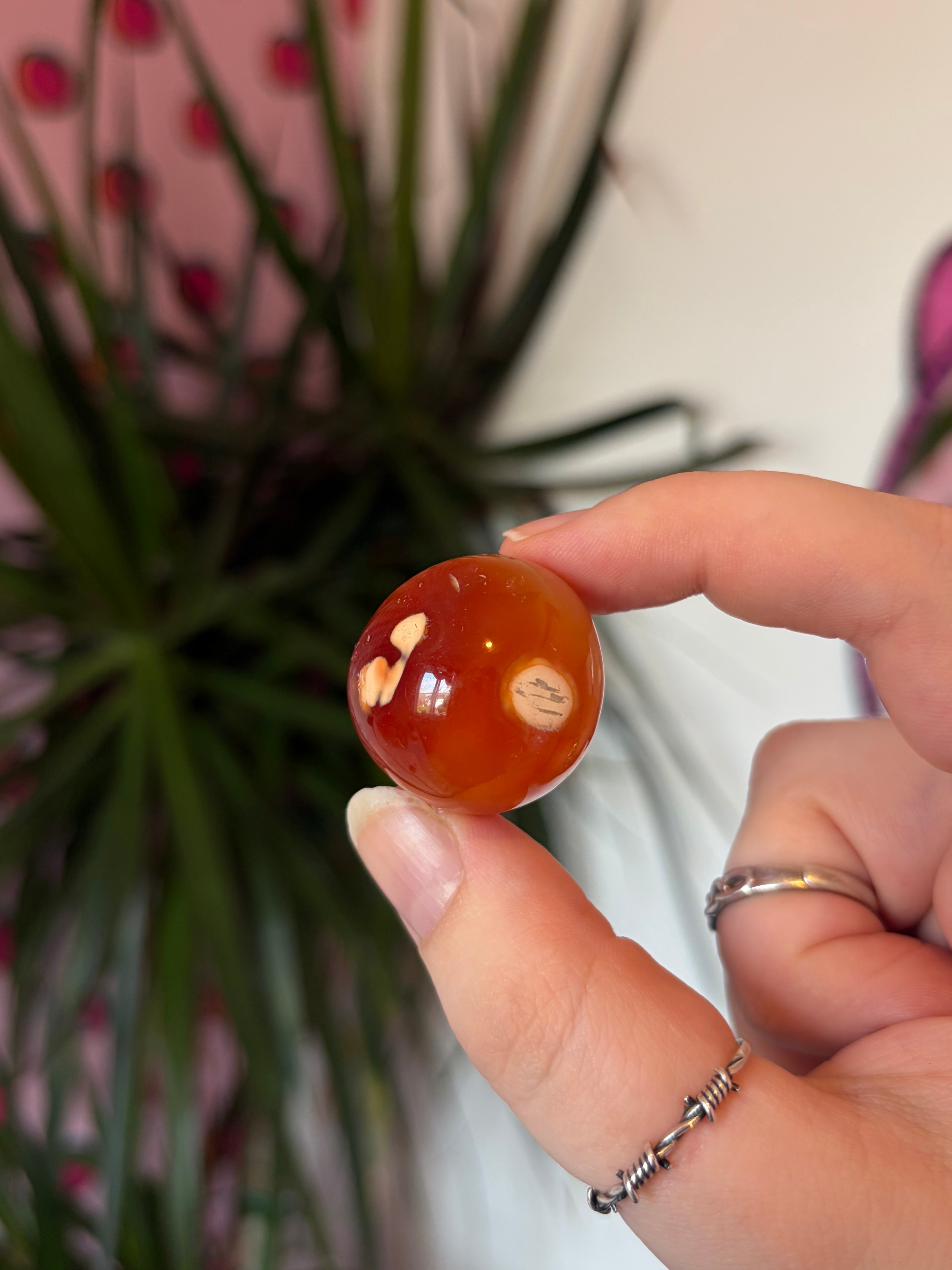 Carnelian Tumblestone