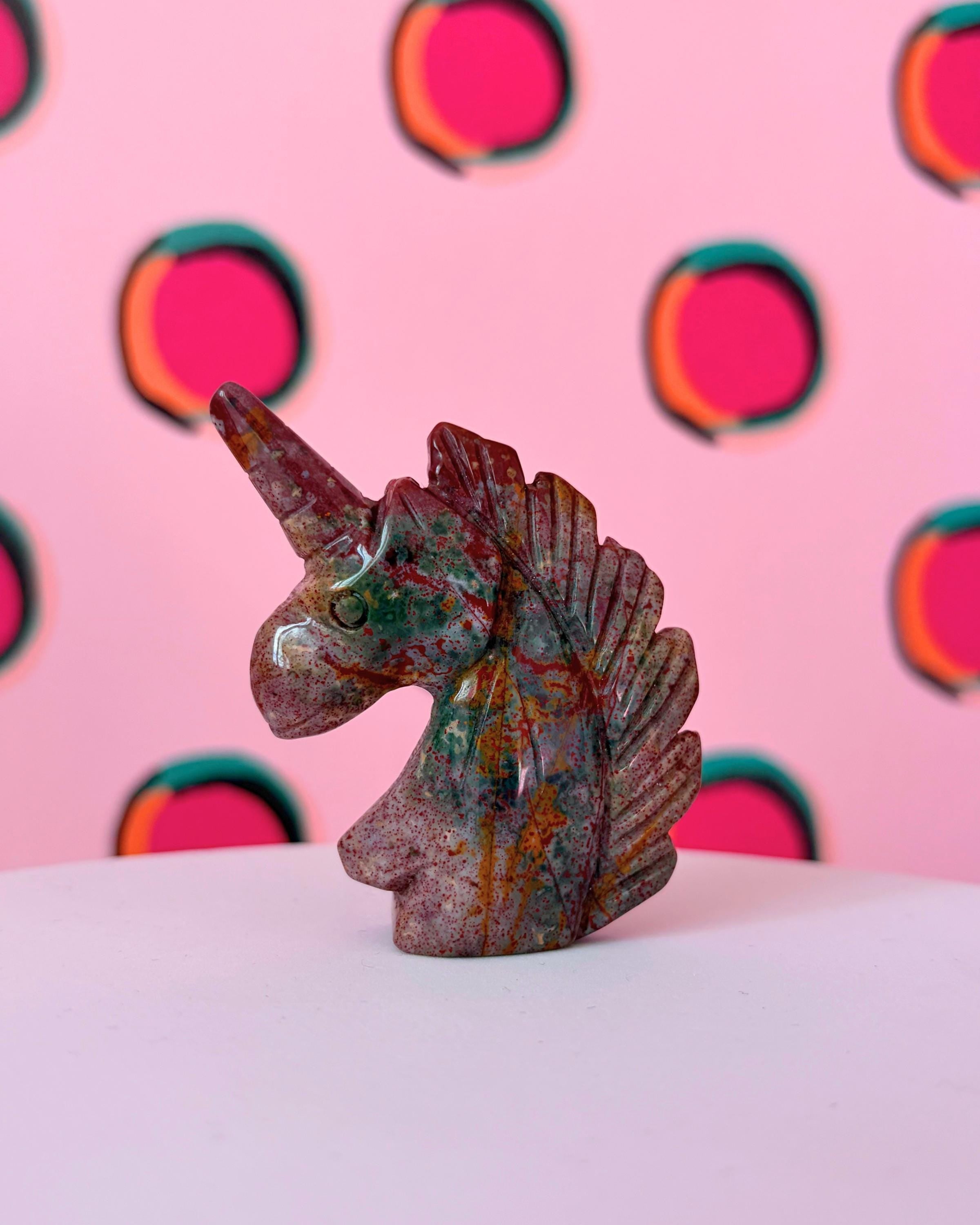Sea Jasper Unicorn