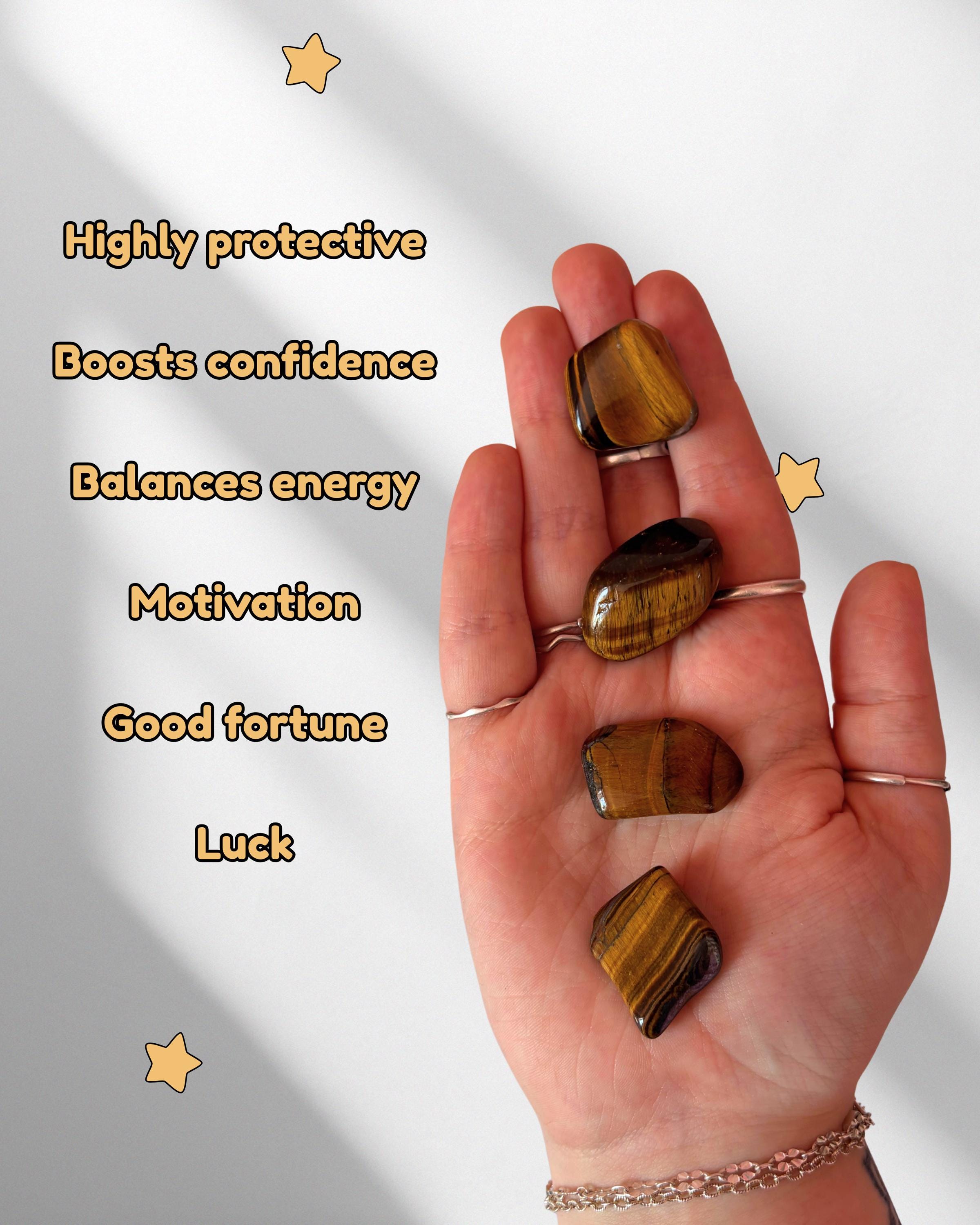 Tigers Eye Tumble Stone