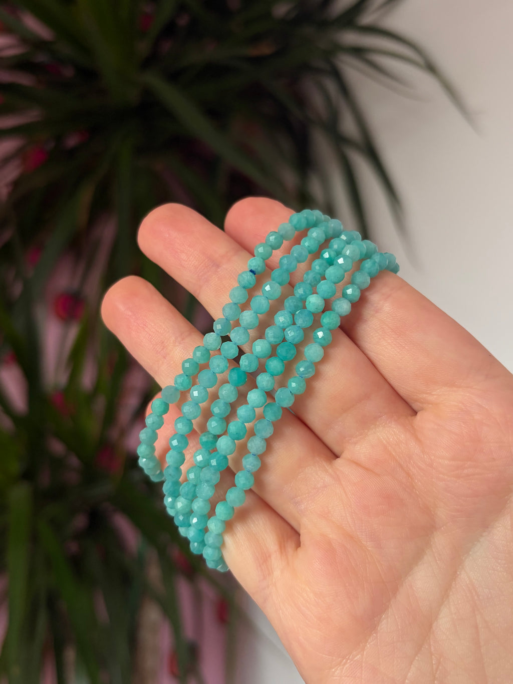 Amazonite Faceted Bracelet