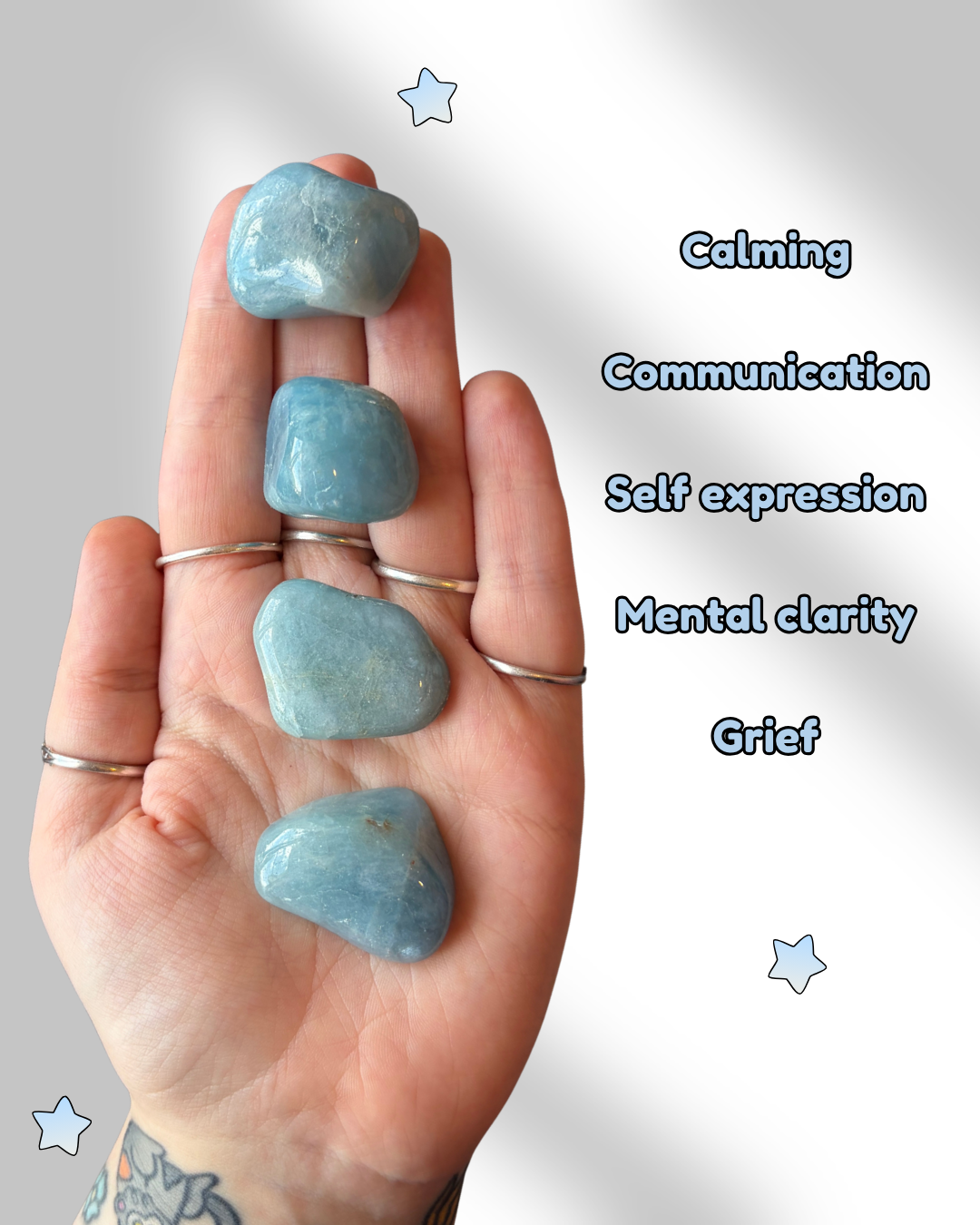 Aquamarine Tumblestone