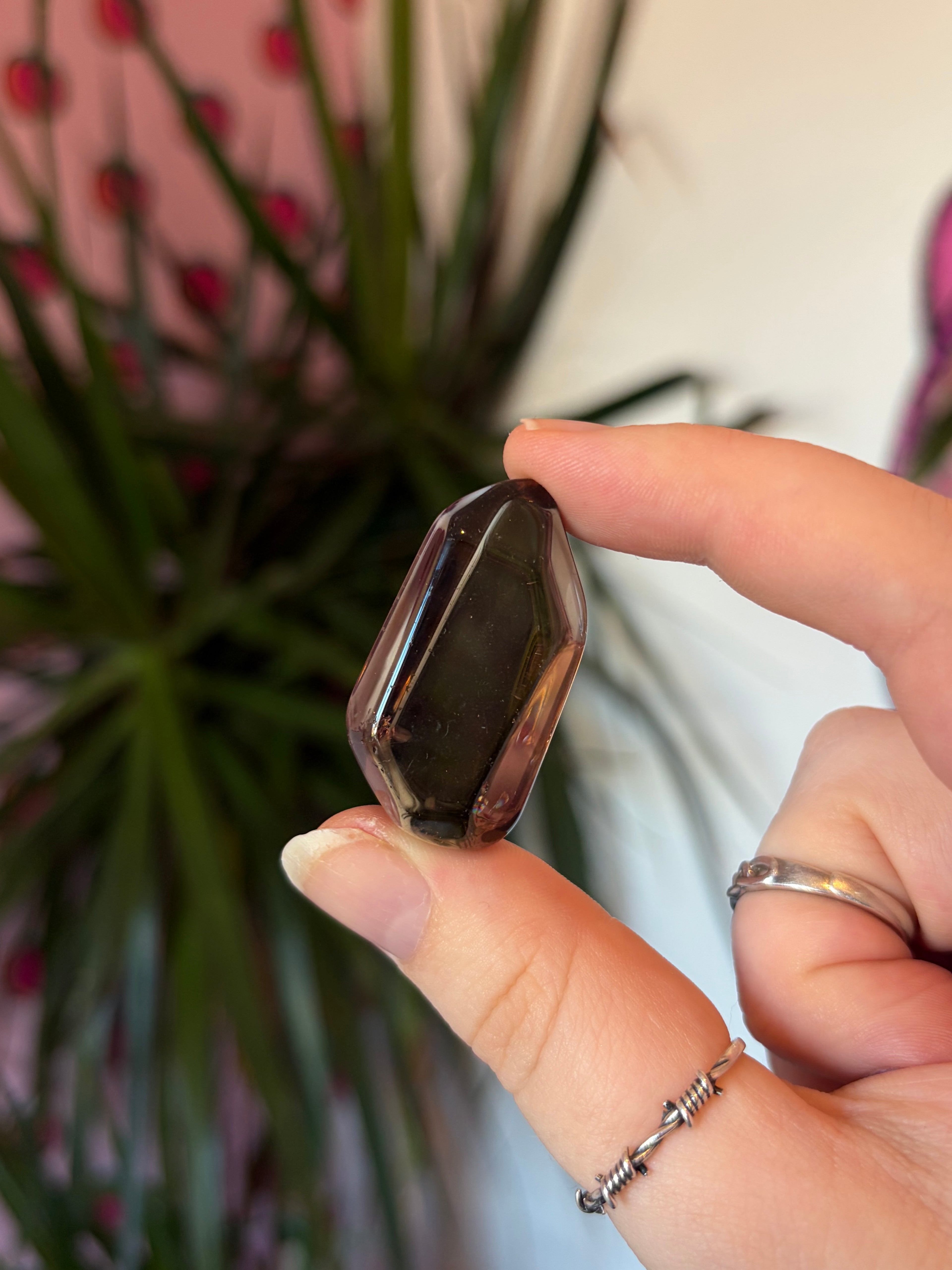 A Grade Smokey Quartz Tumblestone