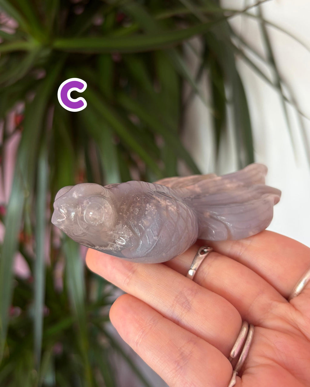 Flower Agate Goldfish