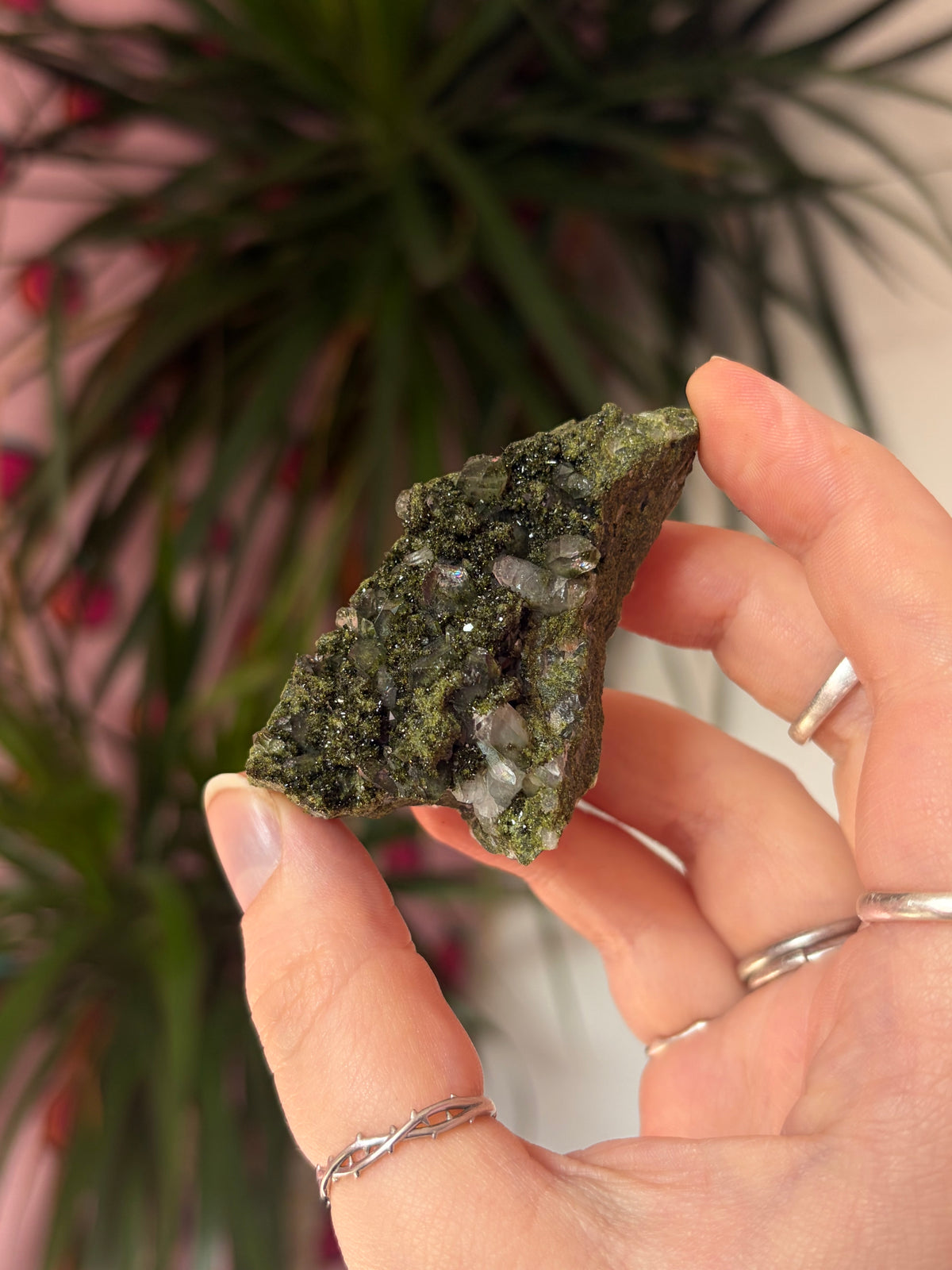 Forest Epidote Specimen
