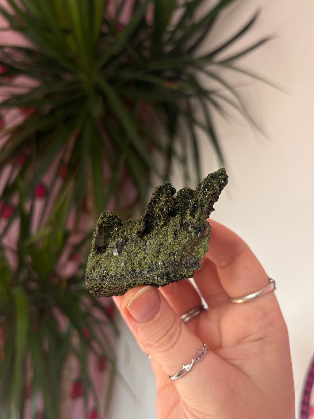 Forest Epidote Specimen