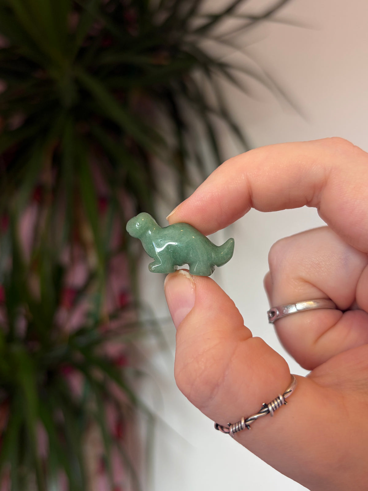 Mini Green Aventurine Dinosaur