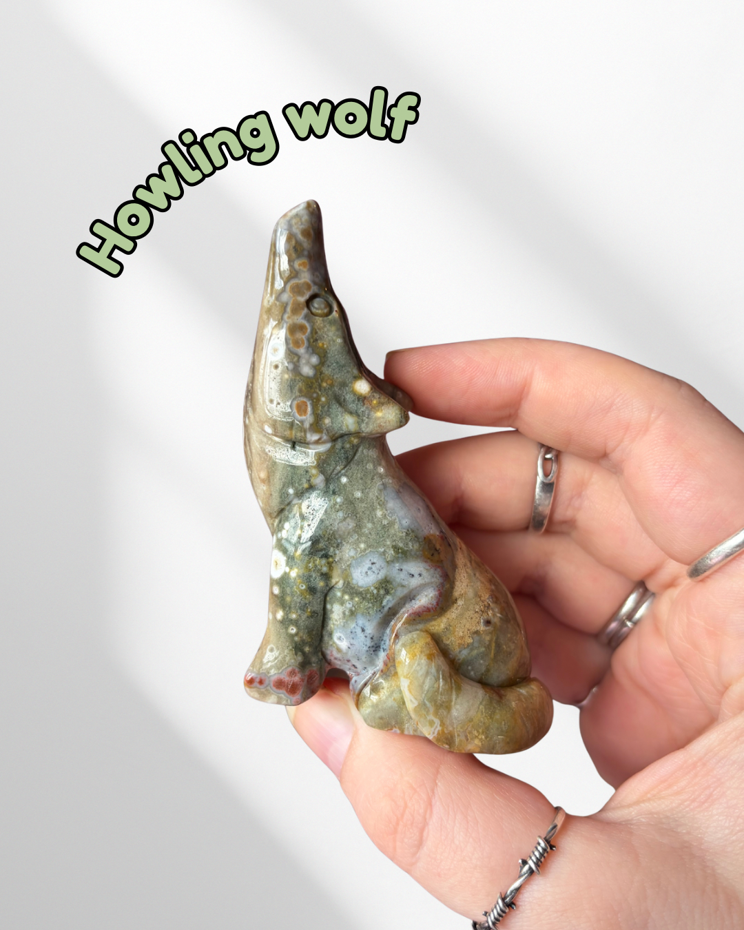 Ocean Jasper Howling Wolf