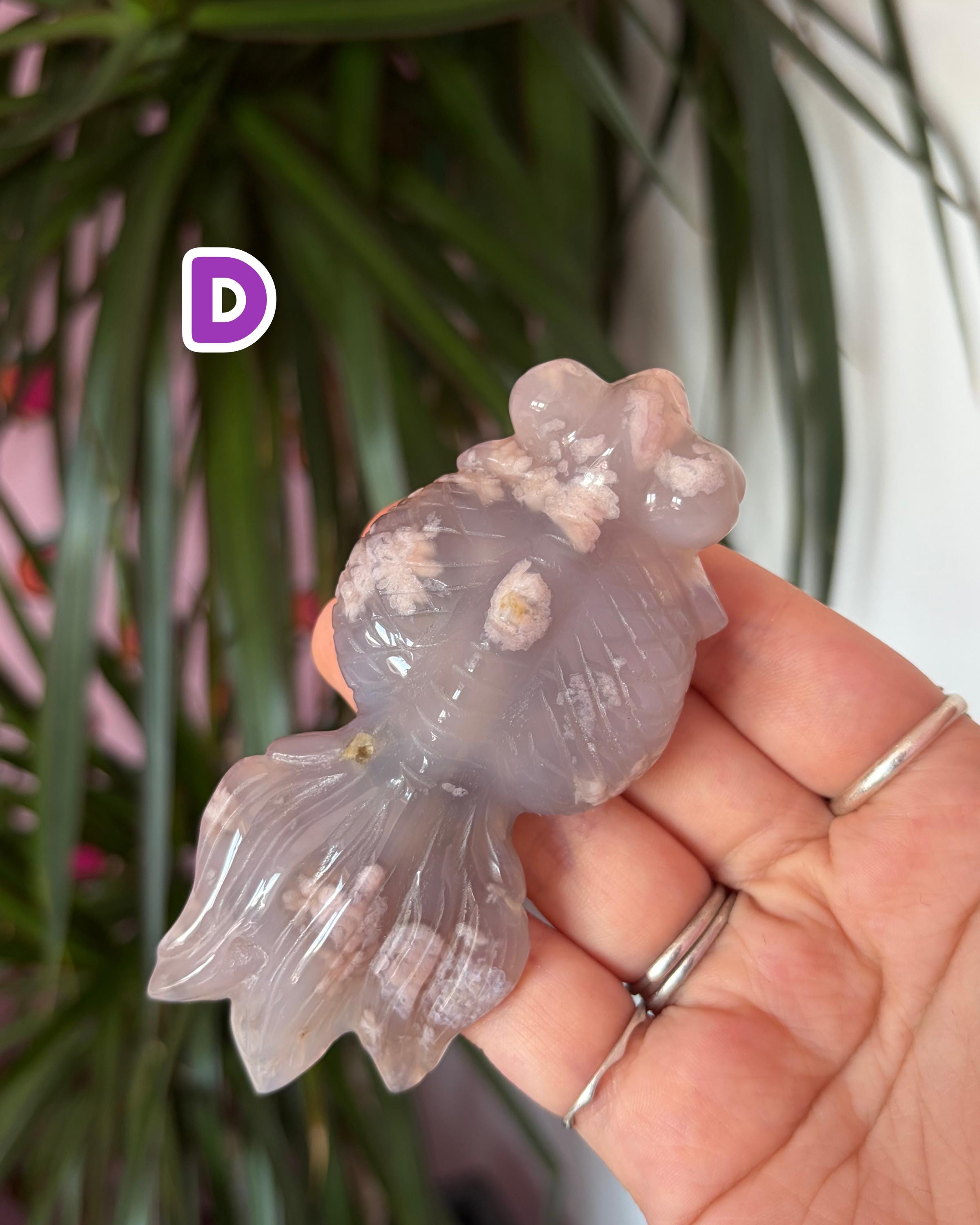 Flower Agate Goldfish