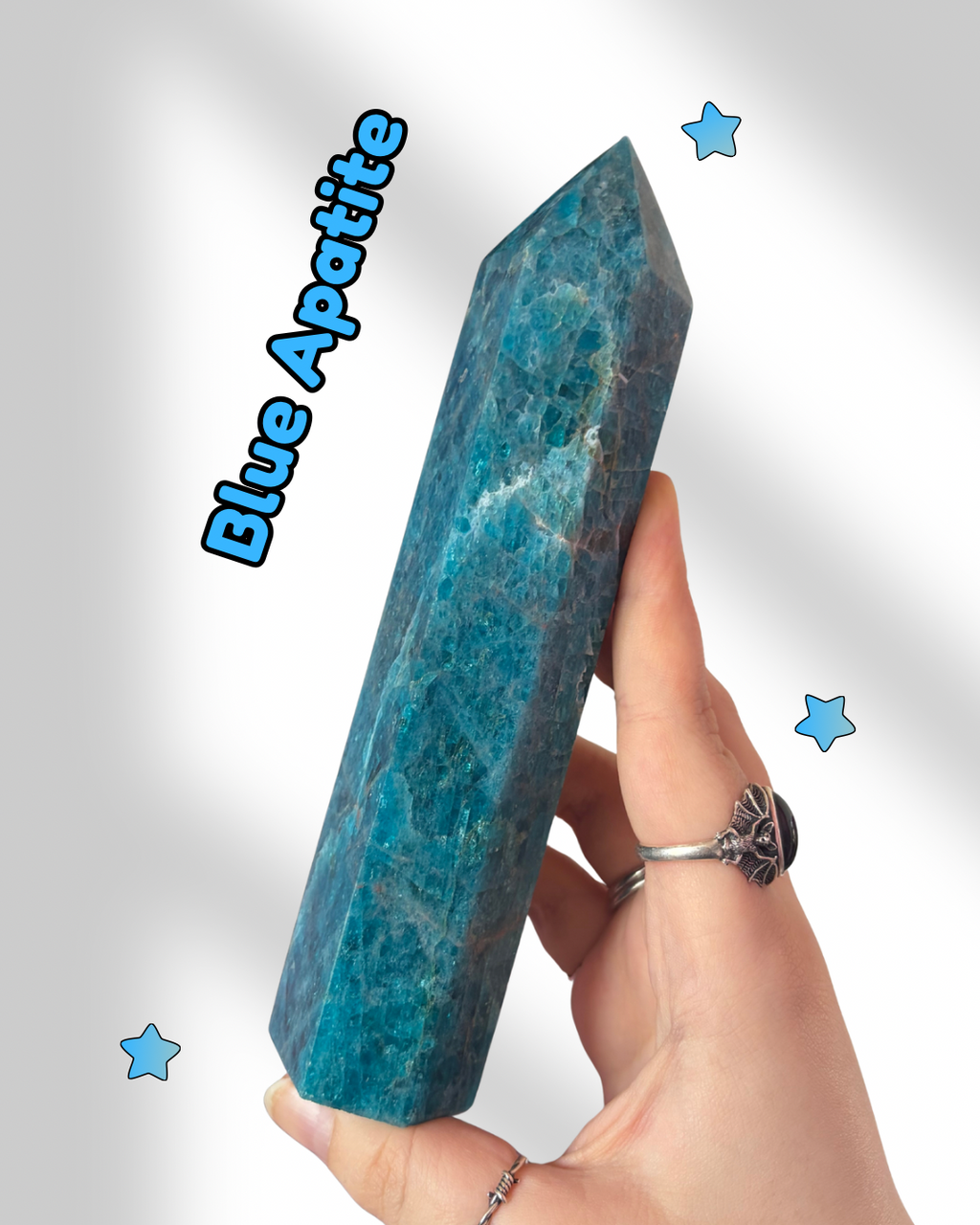Blue Apatite Tower