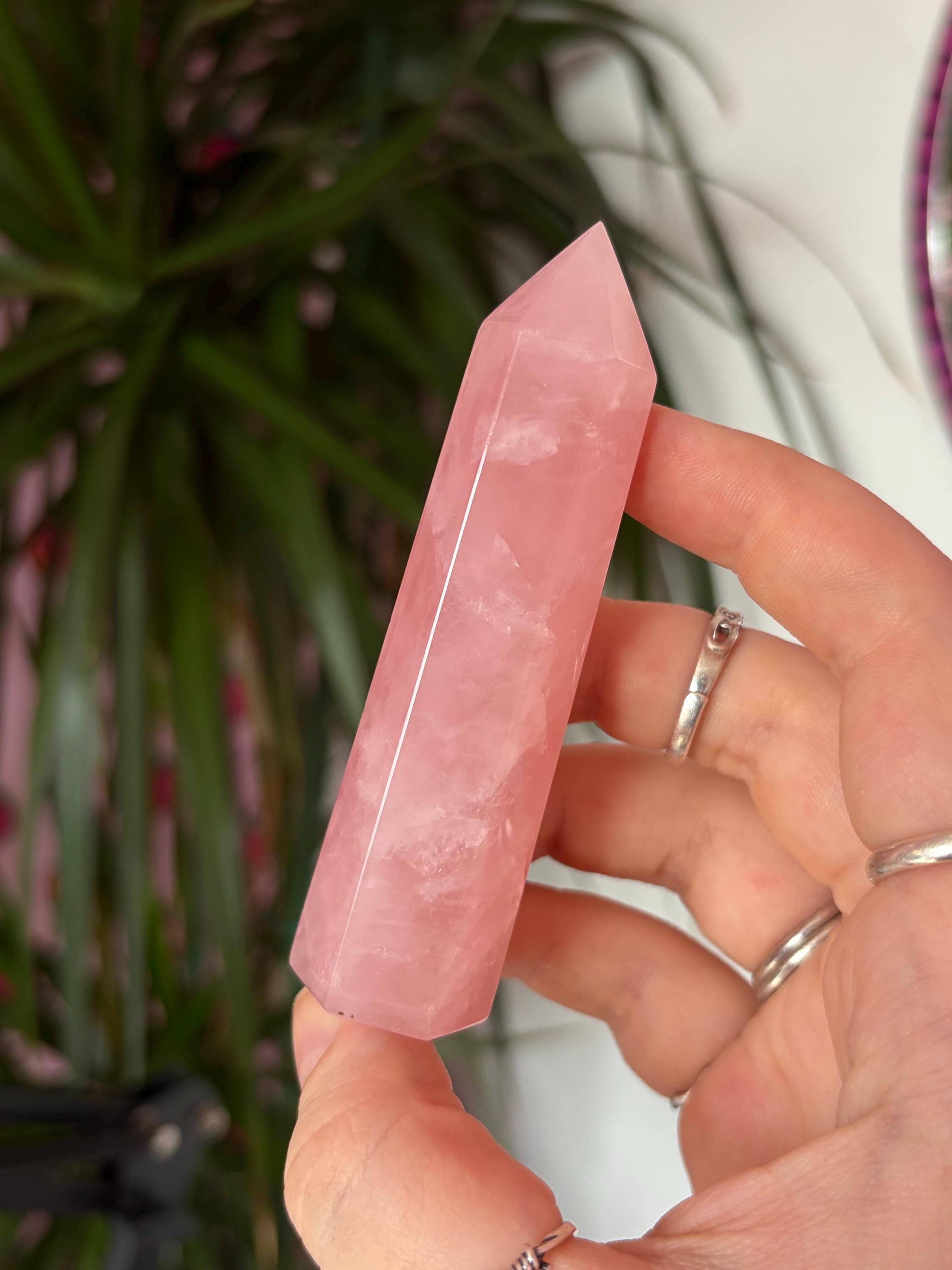 Pink Rose Quartz Towers