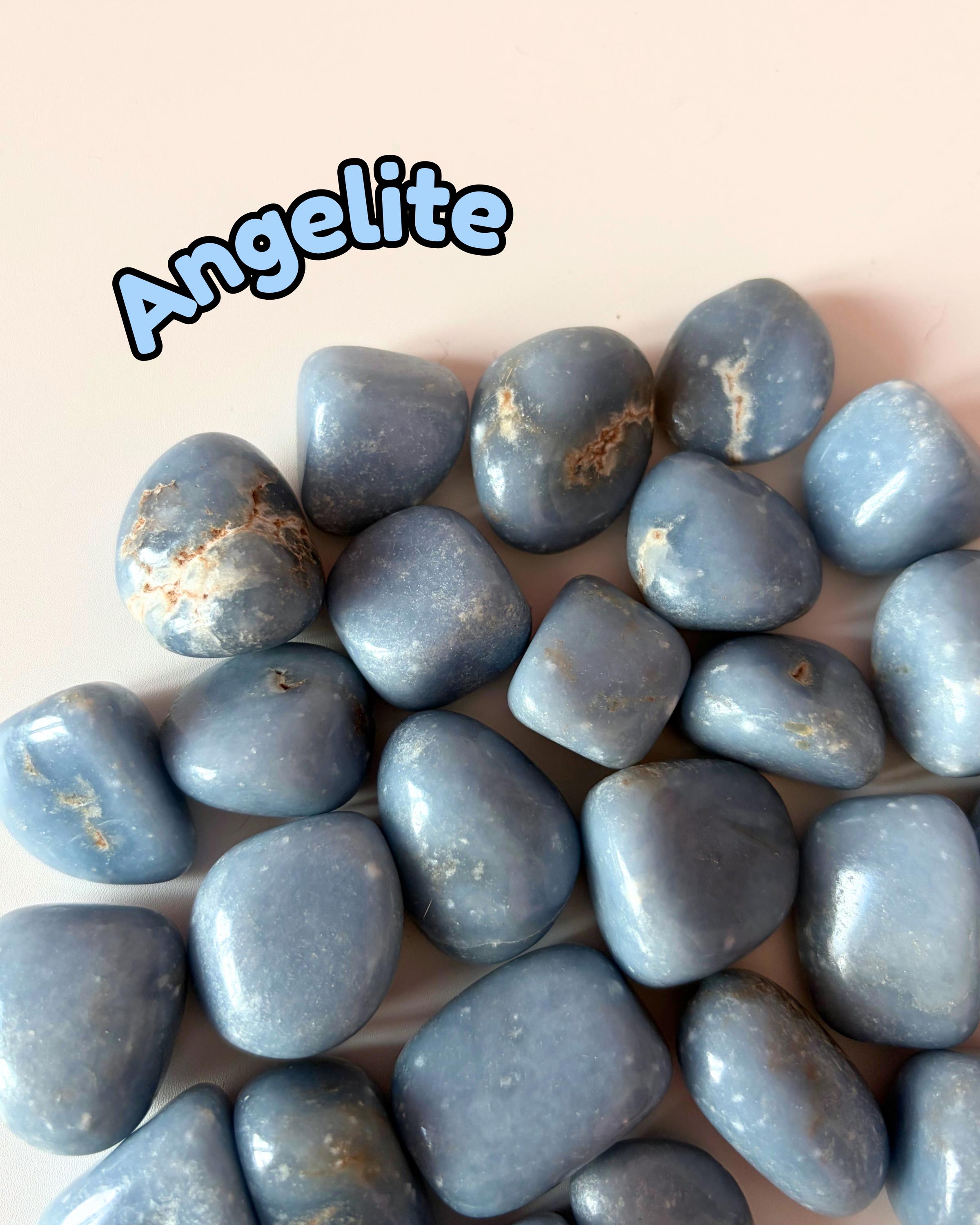 Angelite Tumblestone