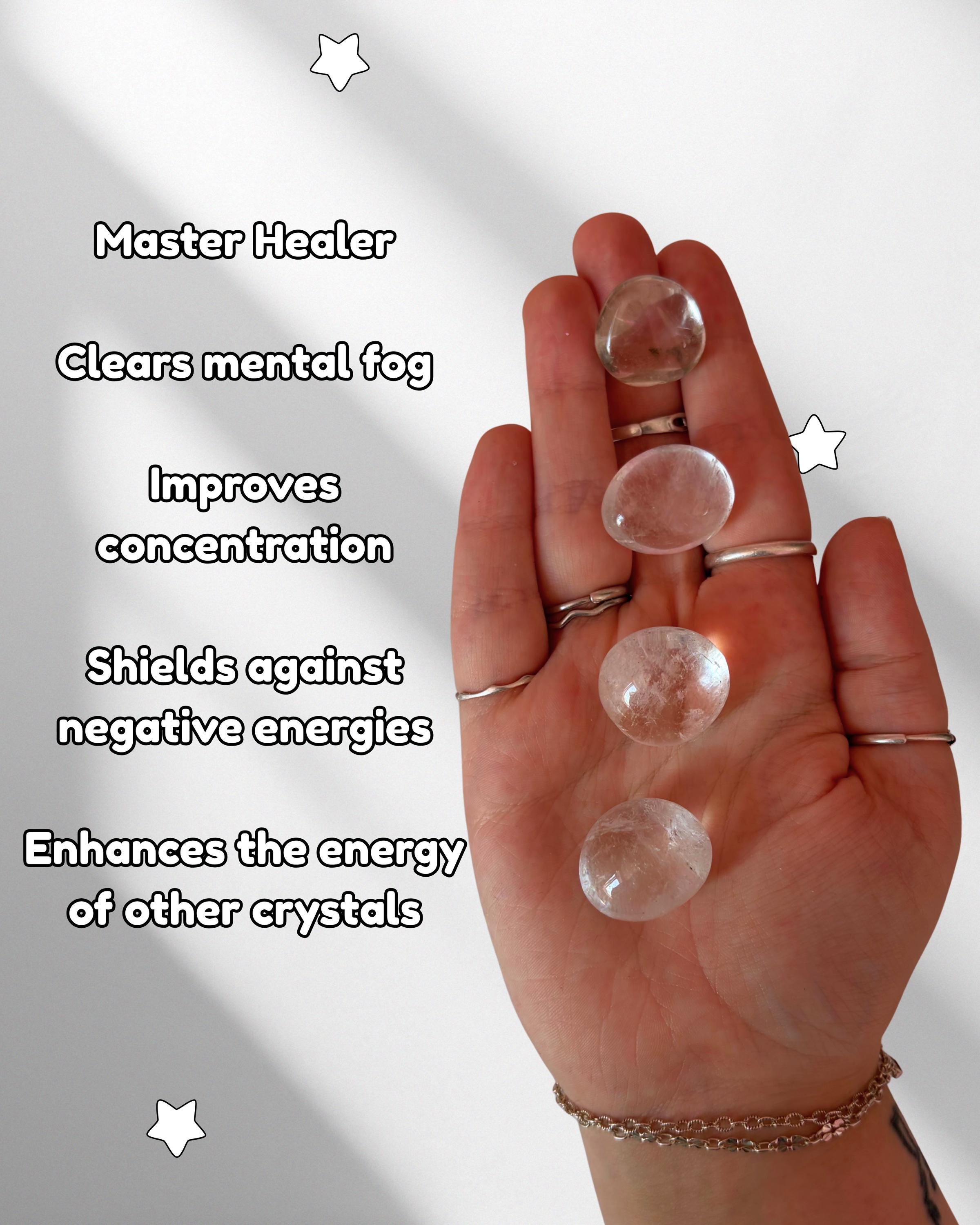 Clear Quartz Tumblestone