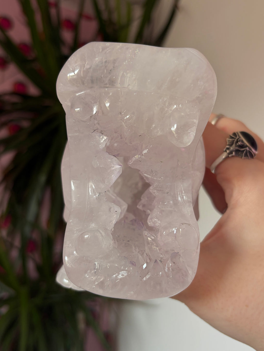 Druzy Agate Hippo