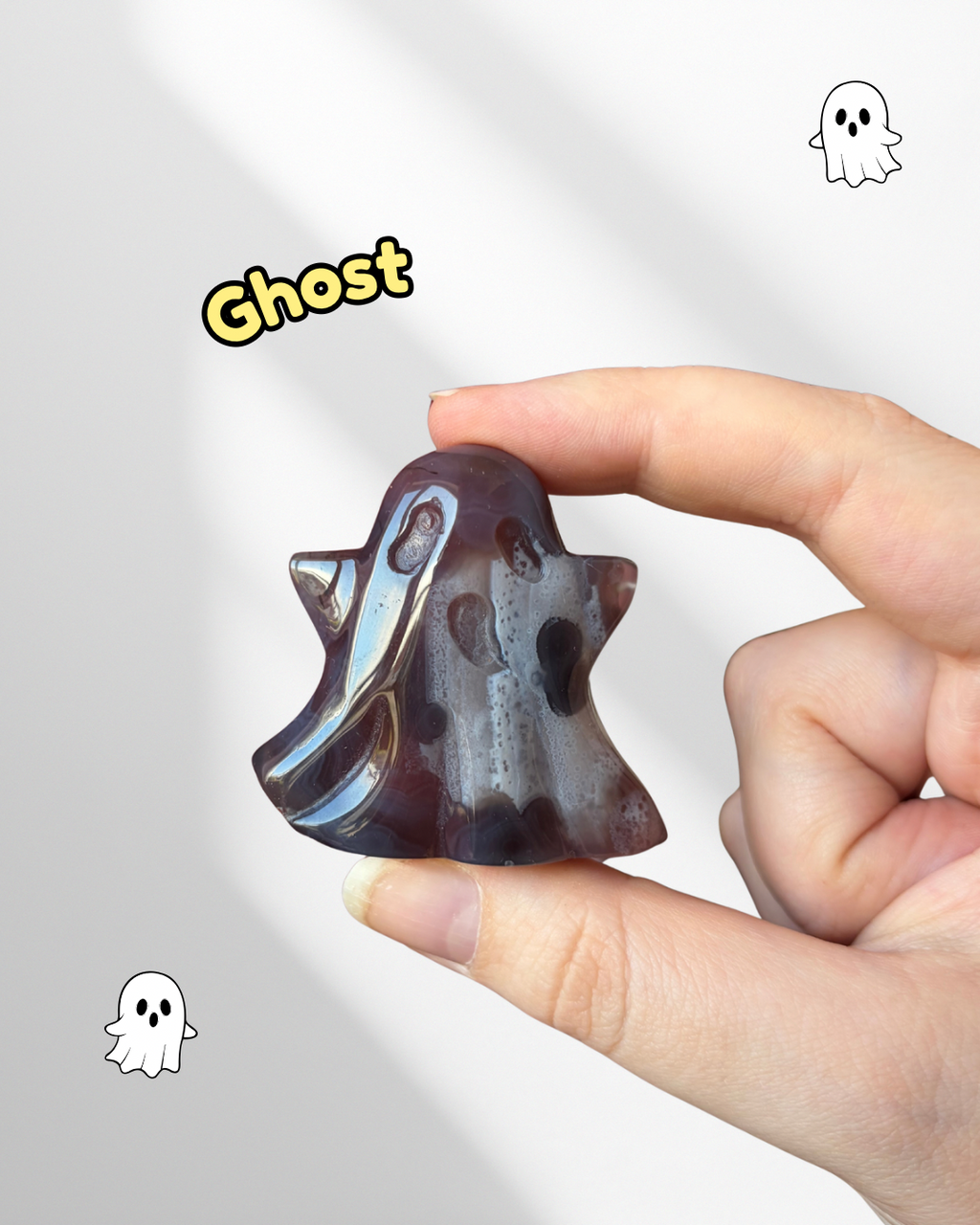 Mozambique agate ghost
