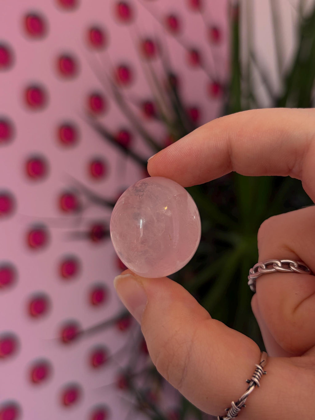 Rose Quartz Tumblestone
