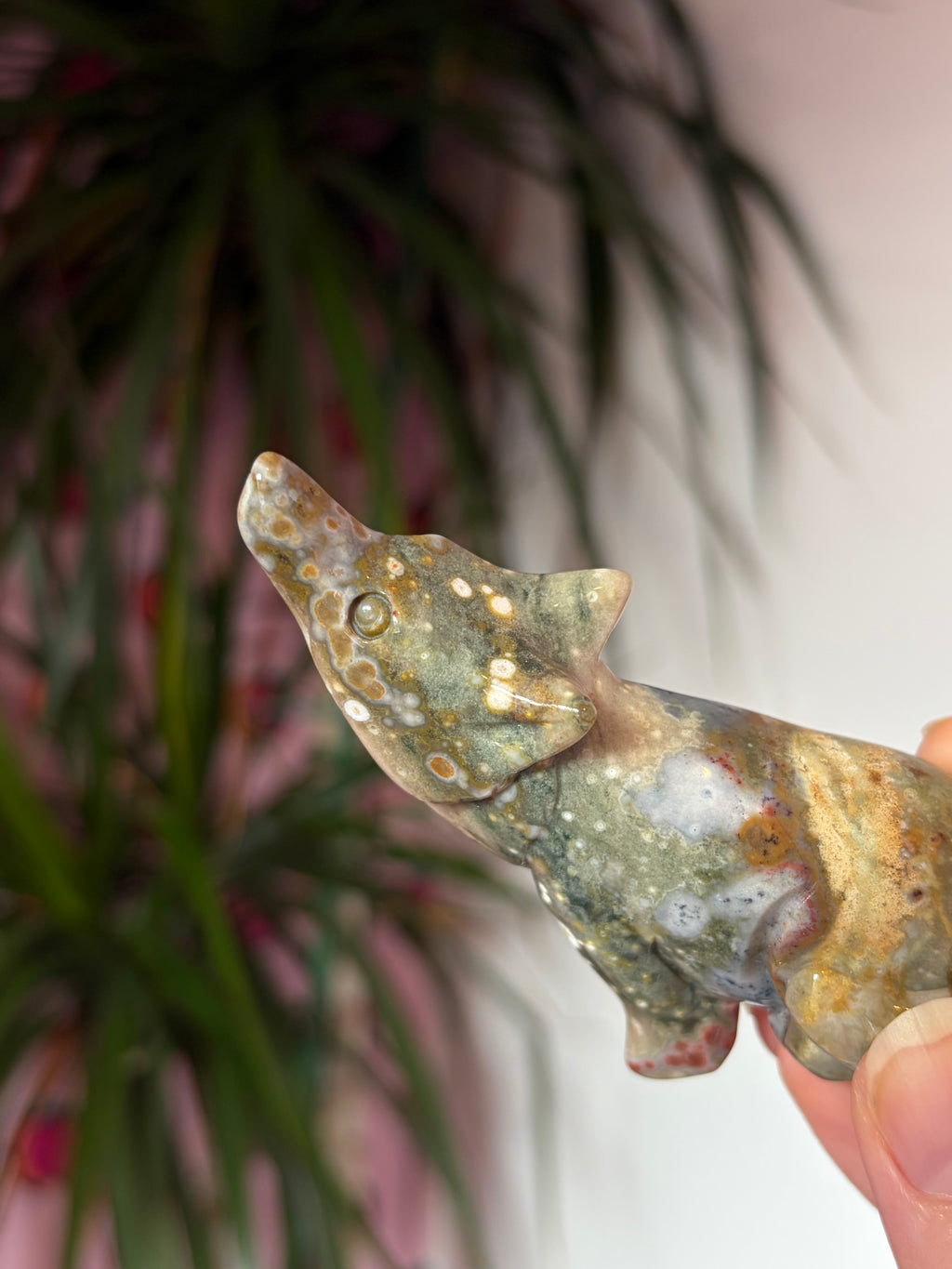 Ocean Jasper Howling Wolf