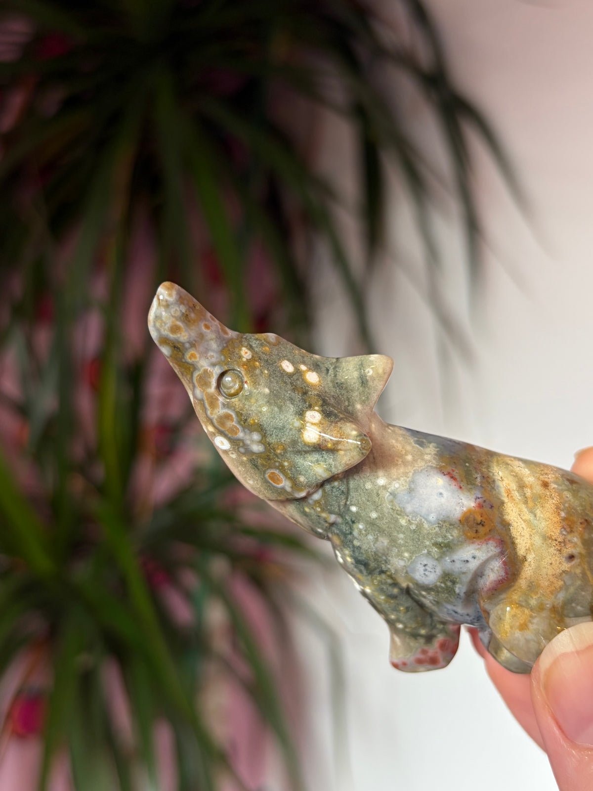 Ocean Jasper Howling Wolf