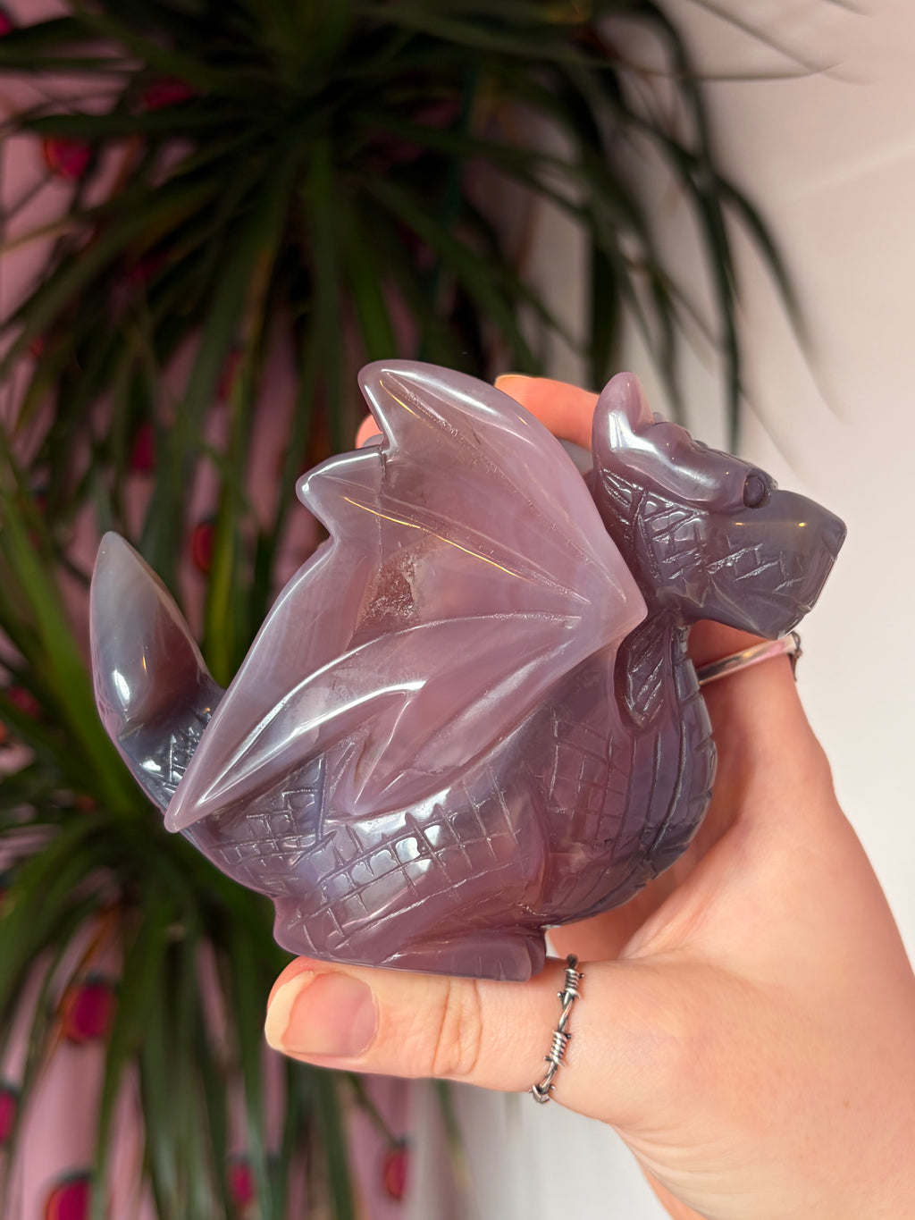 Mozambique Agate Dragon