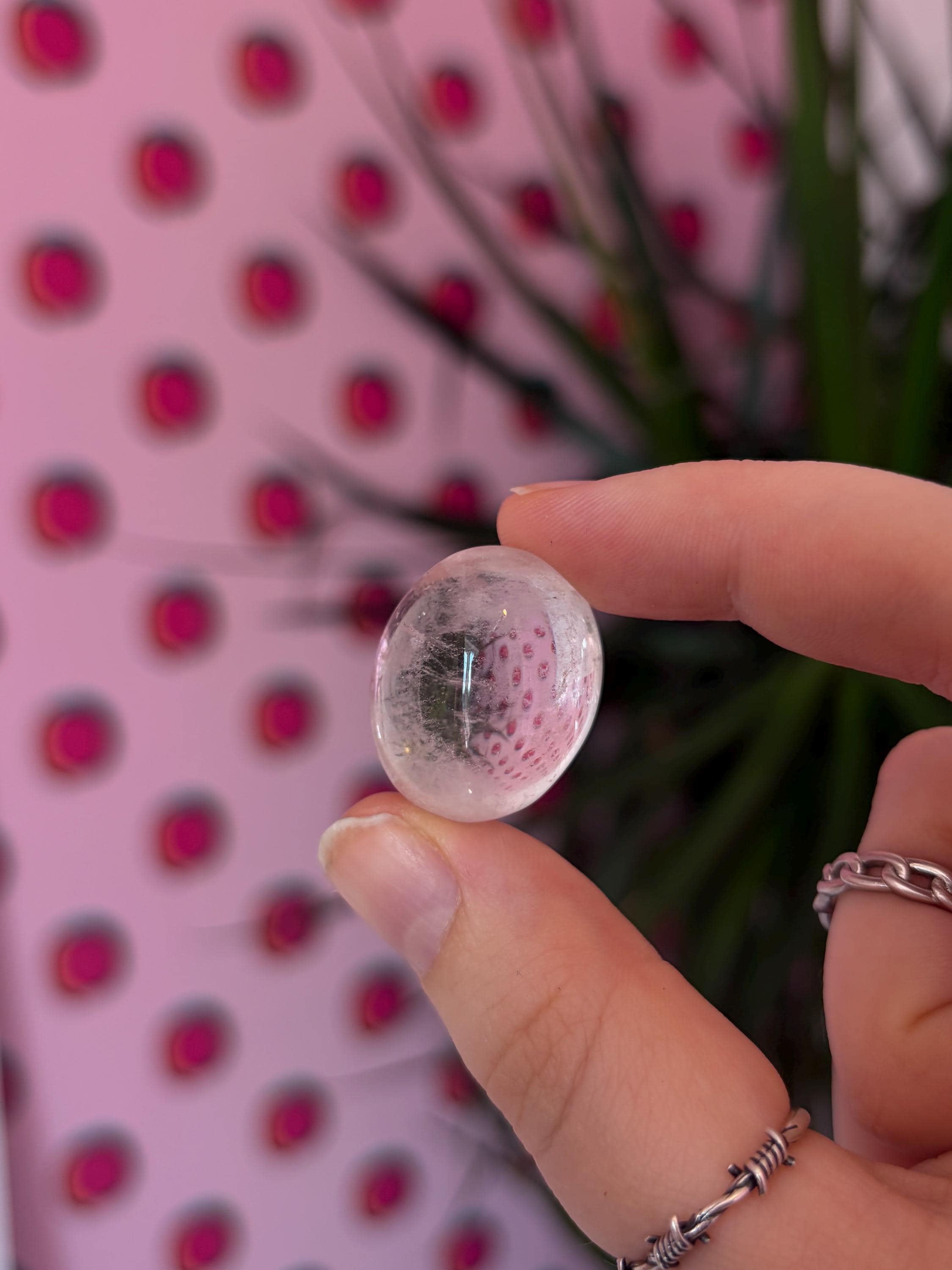 Clear Quartz Tumblestone