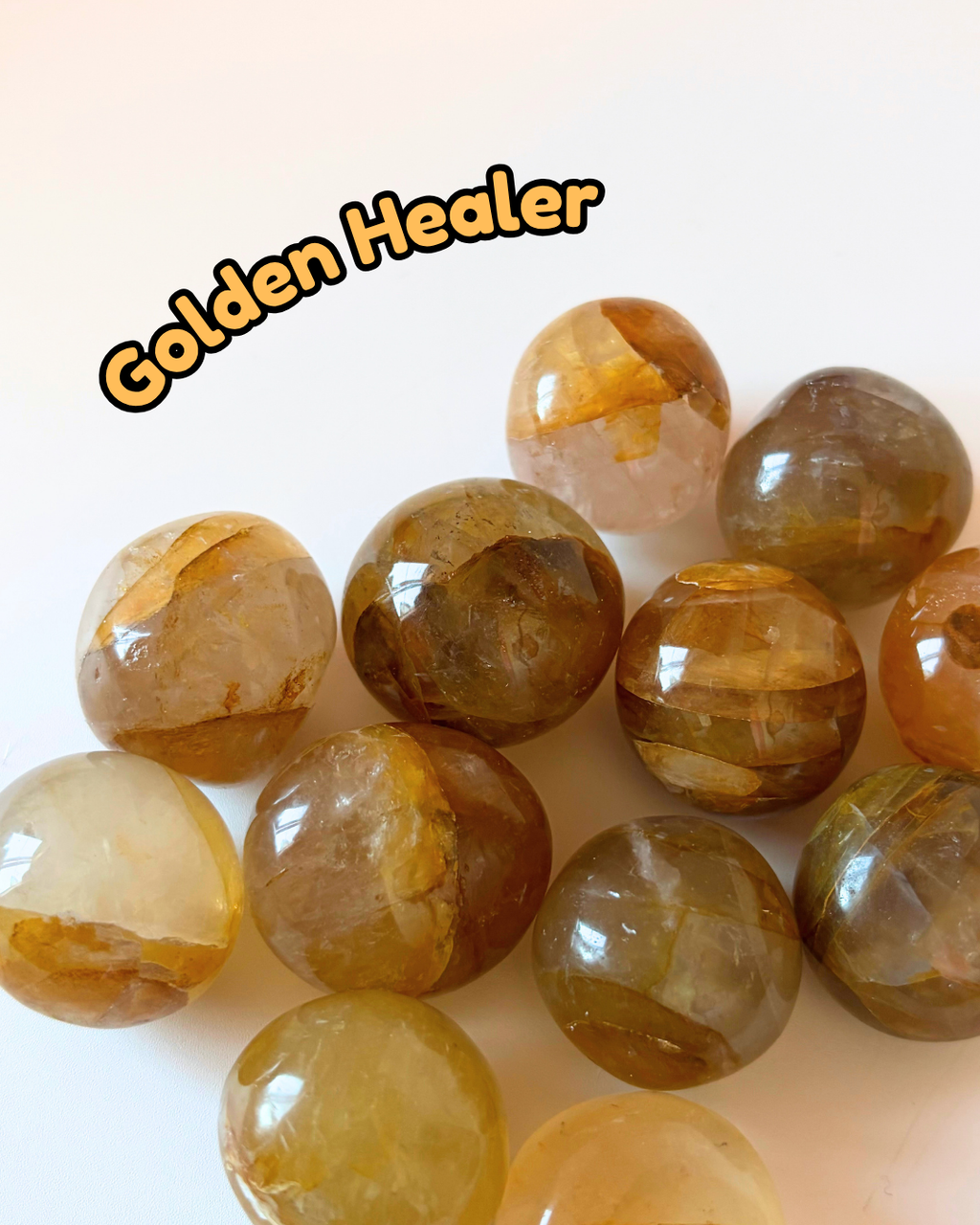 Golden Healer Tumblestone
