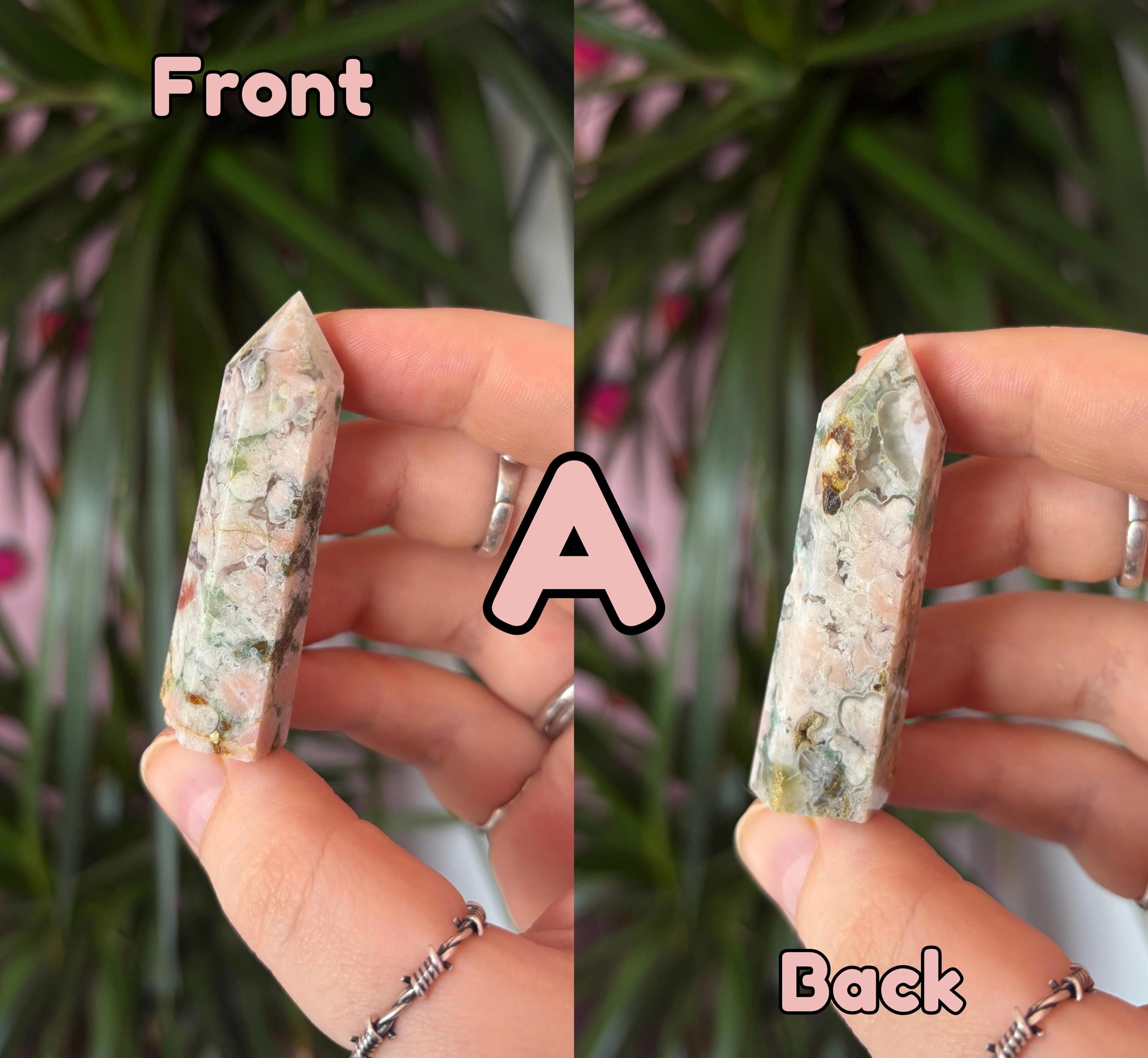 Mini Flower Agate Towers