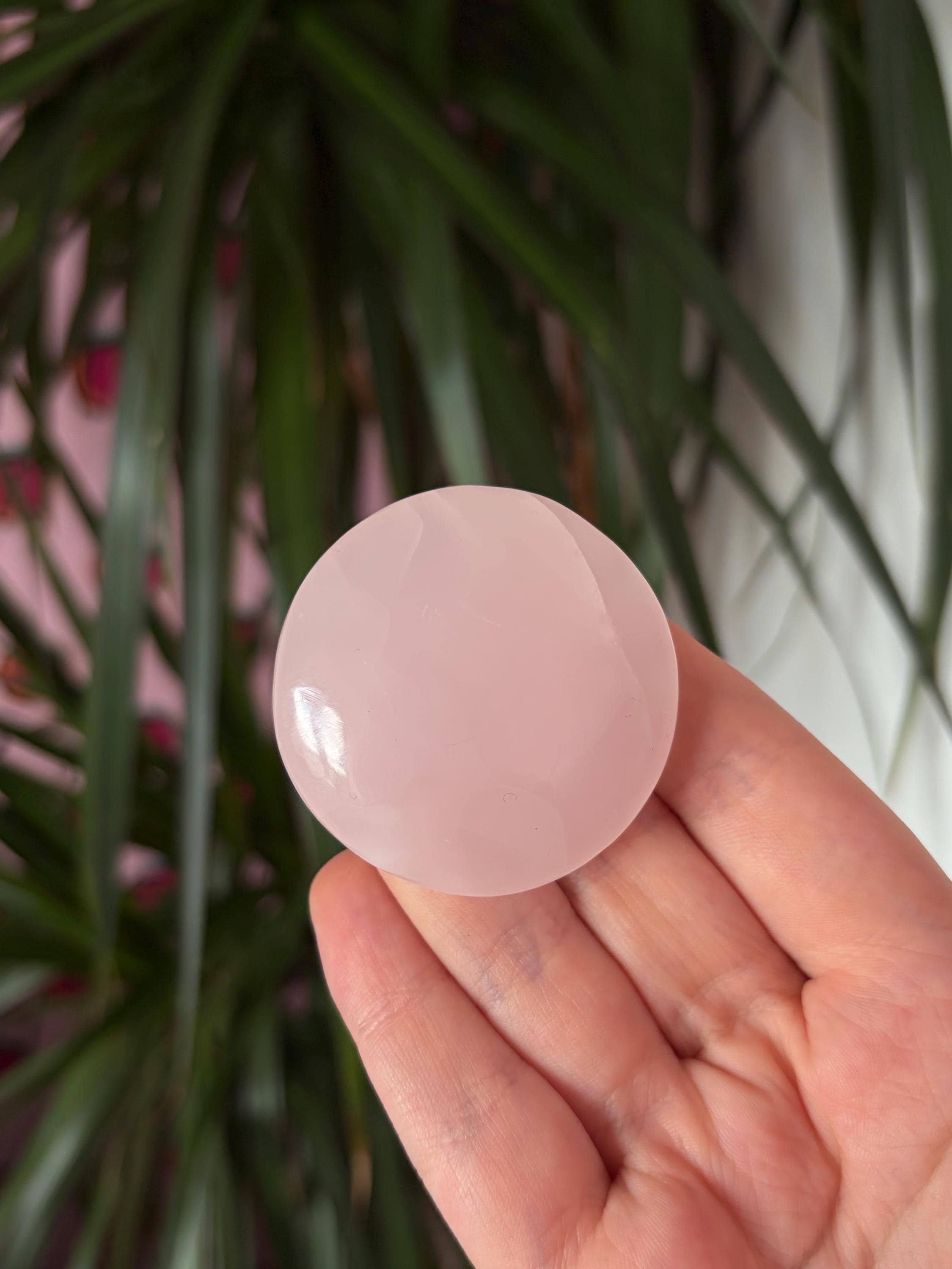 Mangano Calcite Button Palmstone
