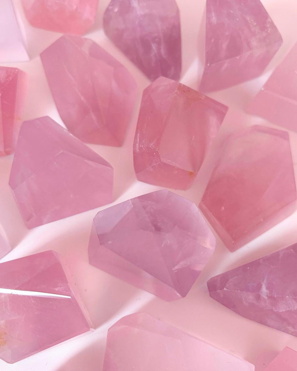 Small Rose Quartz Freeforms