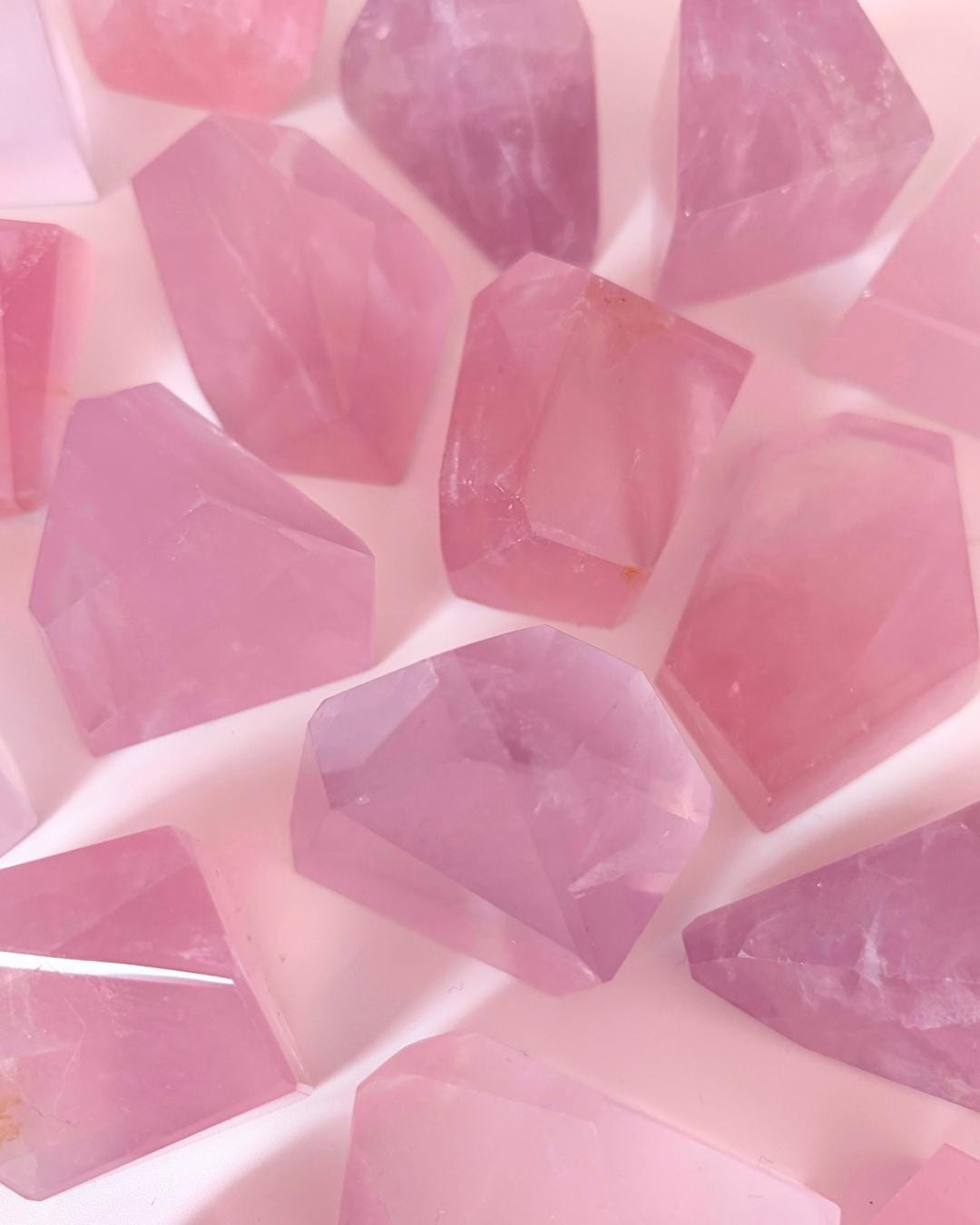 Small Rose Quartz Freeforms