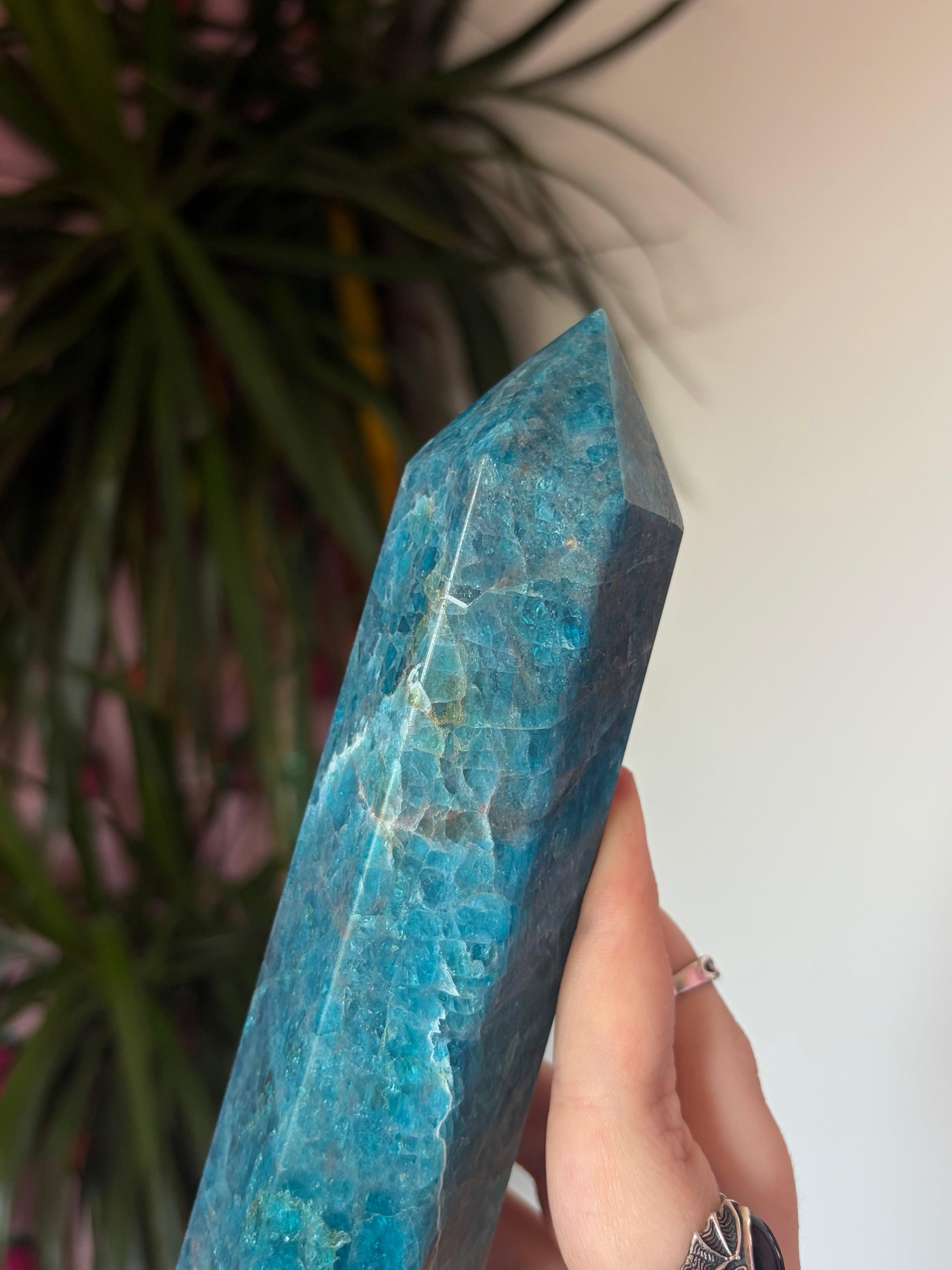 Blue Apatite Tower