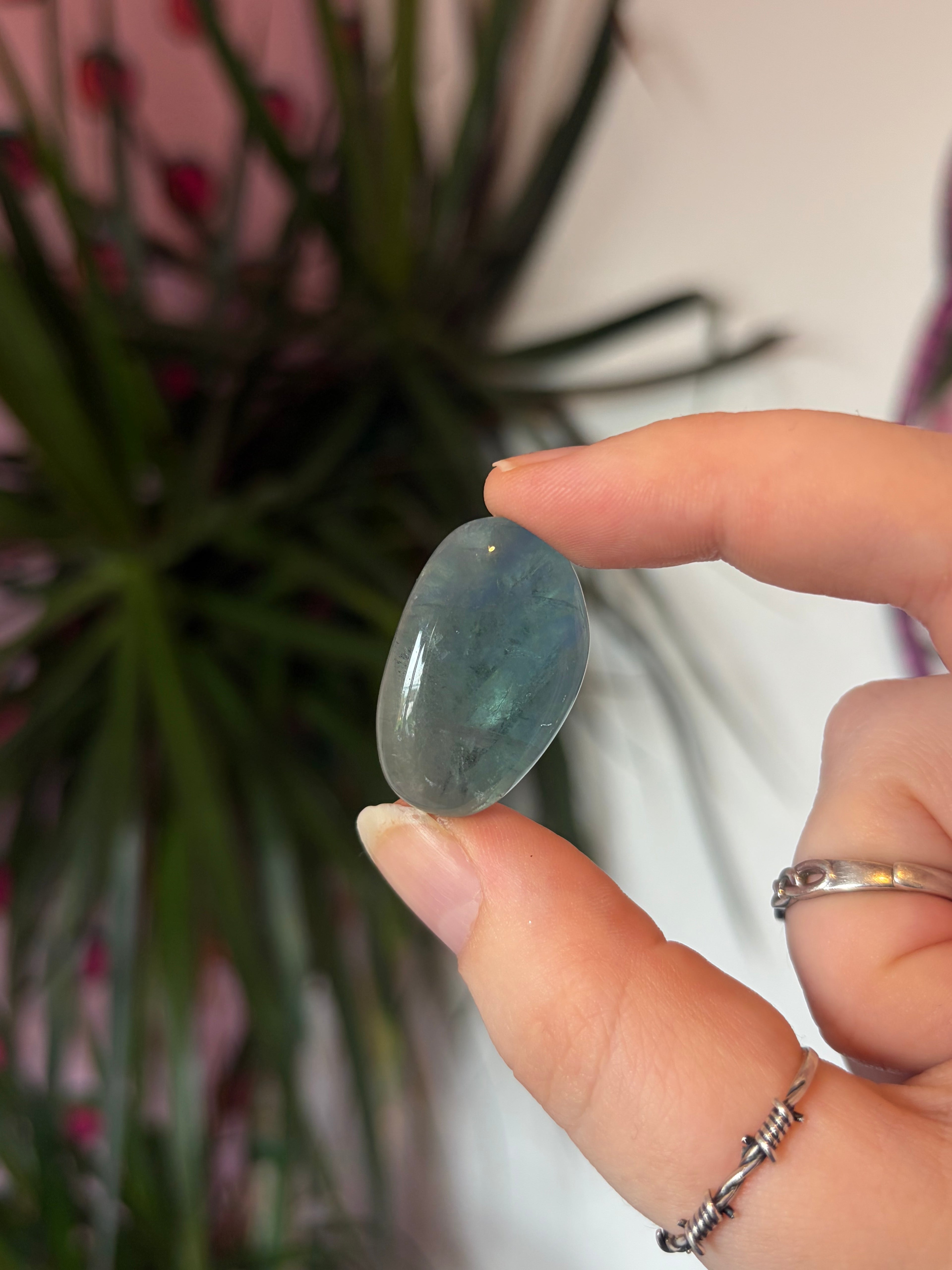 Blue Fluorite Tumblestone