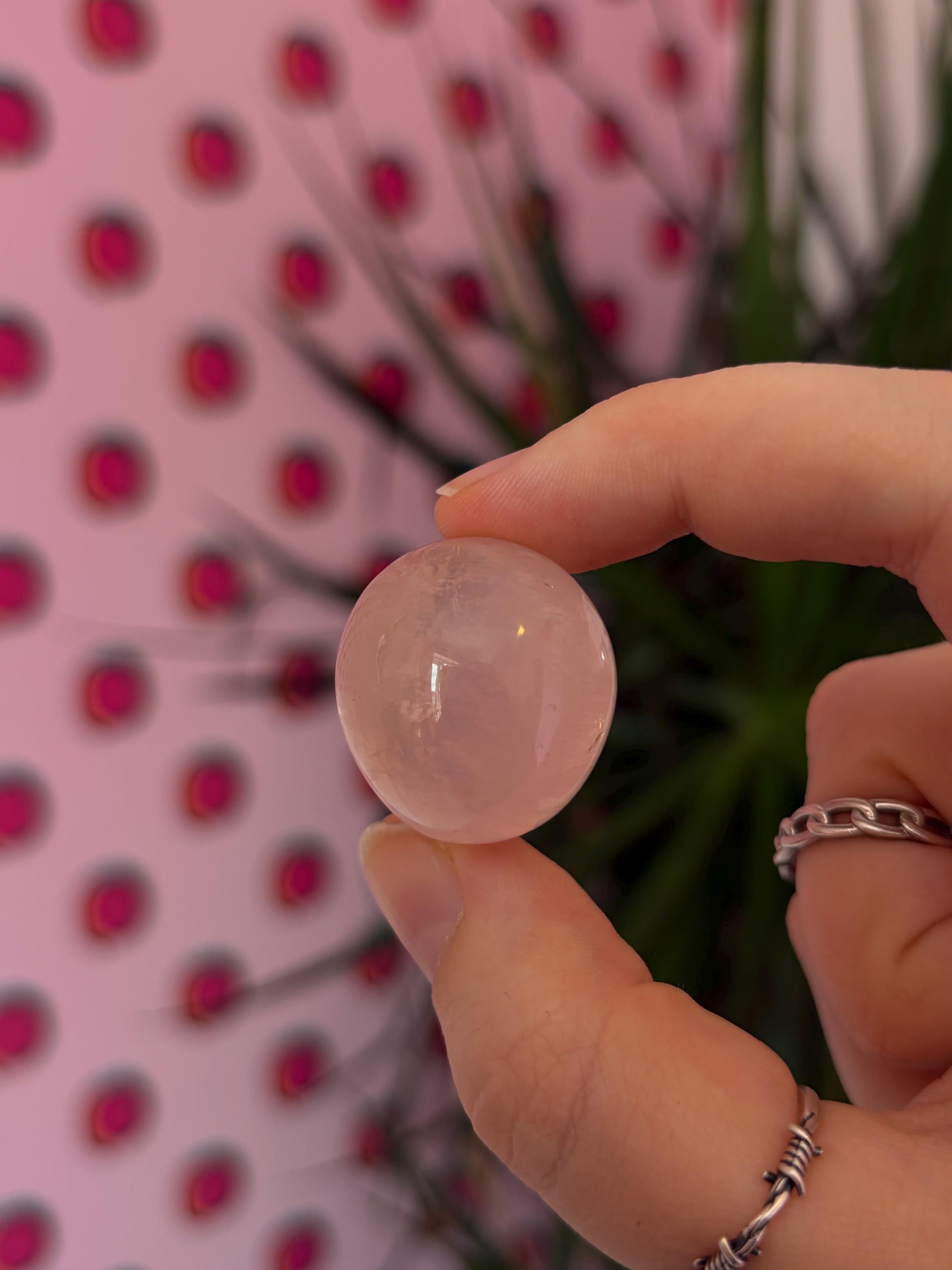 Rose Quartz Tumblestone