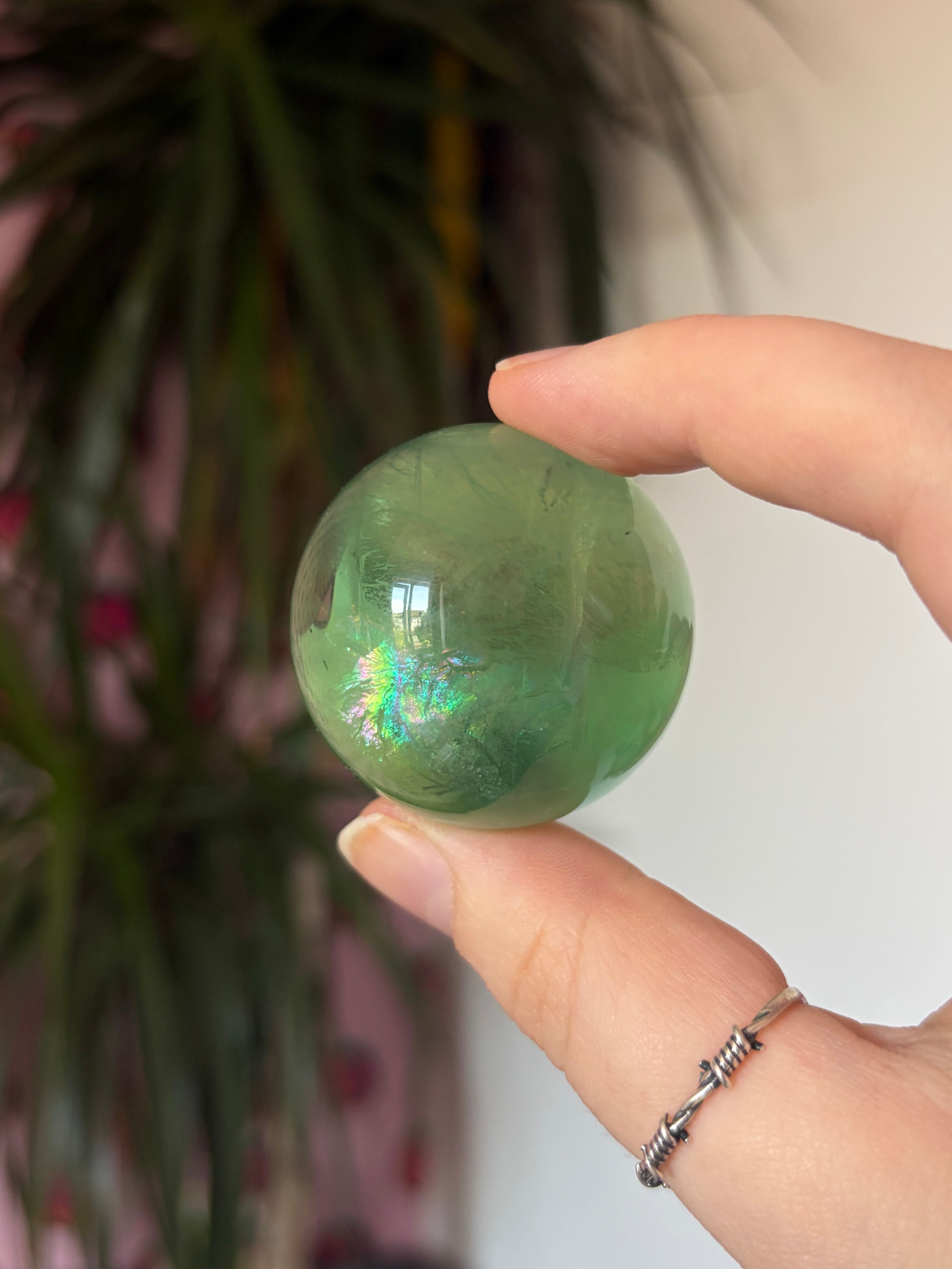 High Quality Green Fluorite Sphere