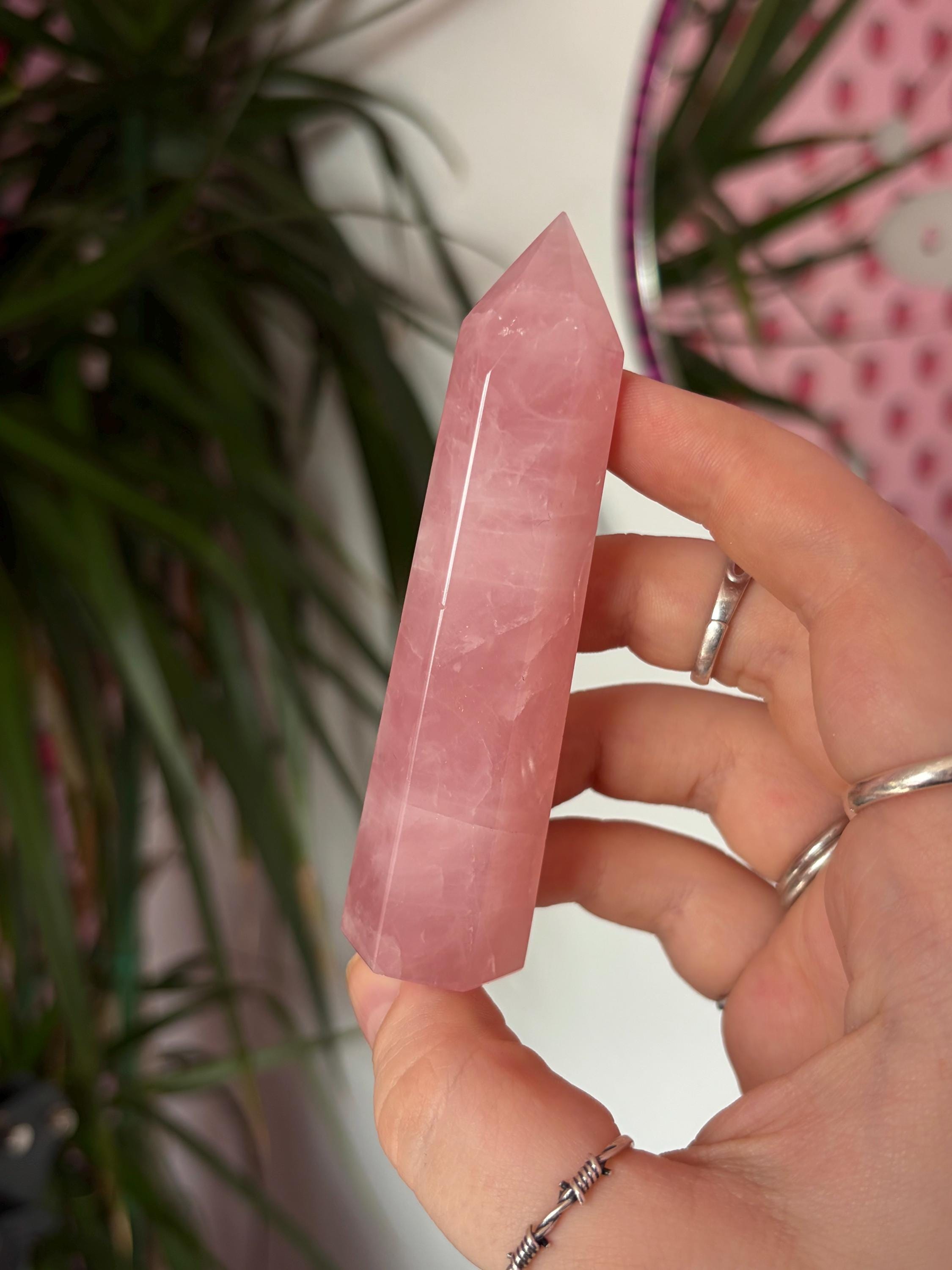 Pink Rose Quartz Towers