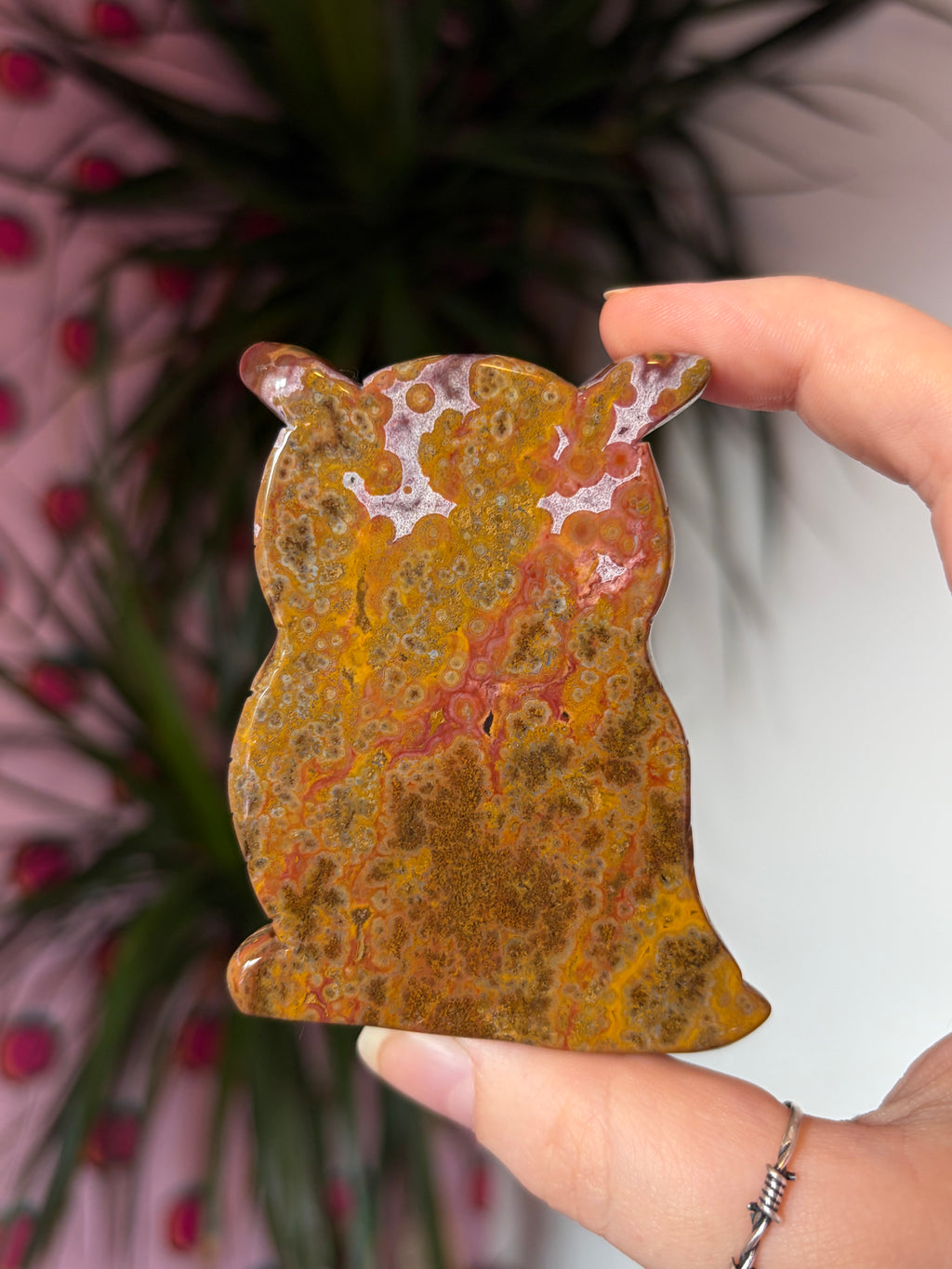 Colourful Ocean Jasper Owl