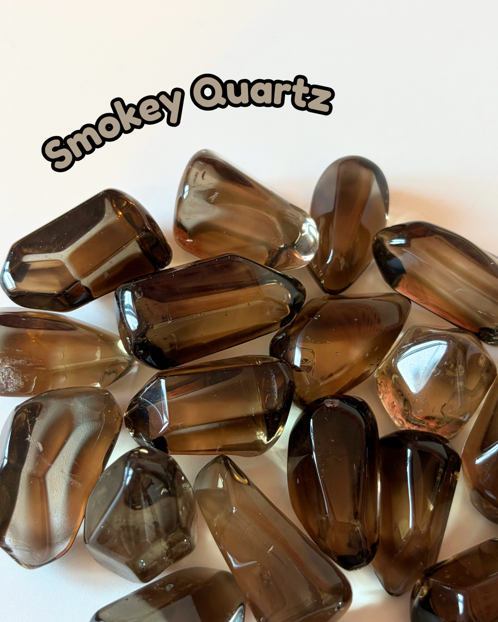A Grade Smokey Quartz Tumblestone
