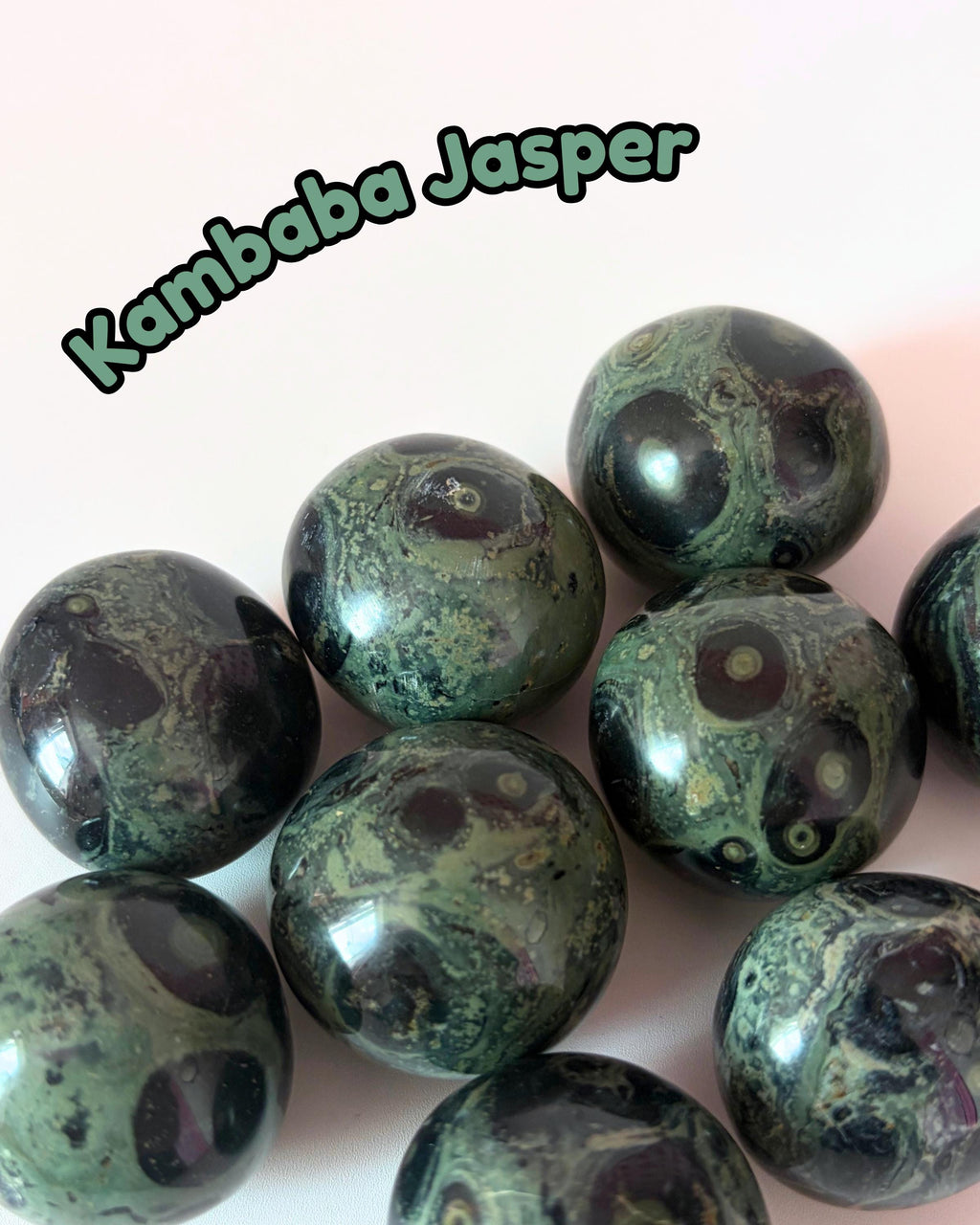 Kambaba Jasper Tumblestone