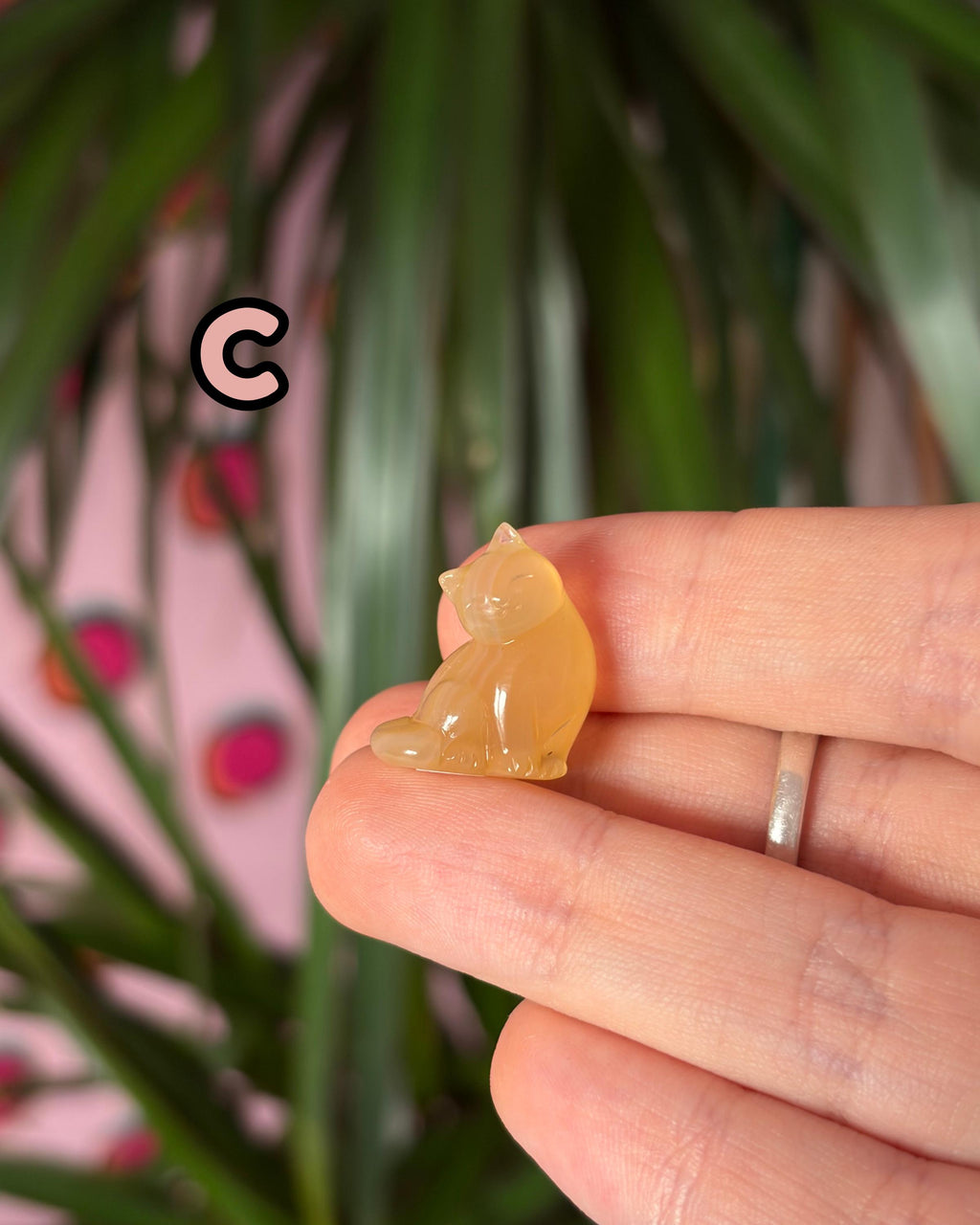 Tiny Alashan Agate Cats