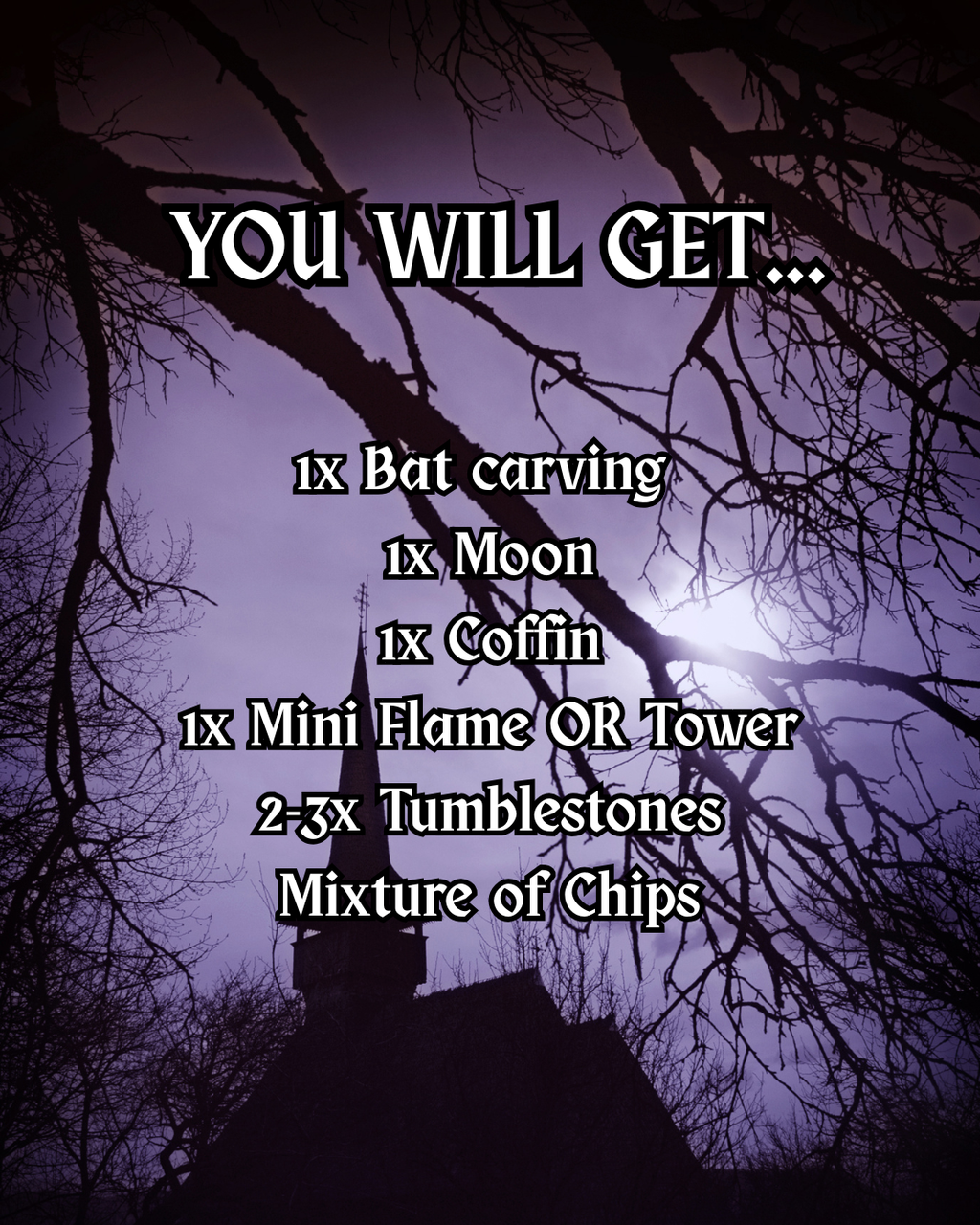 BAT! Vampire Crystal Mix
