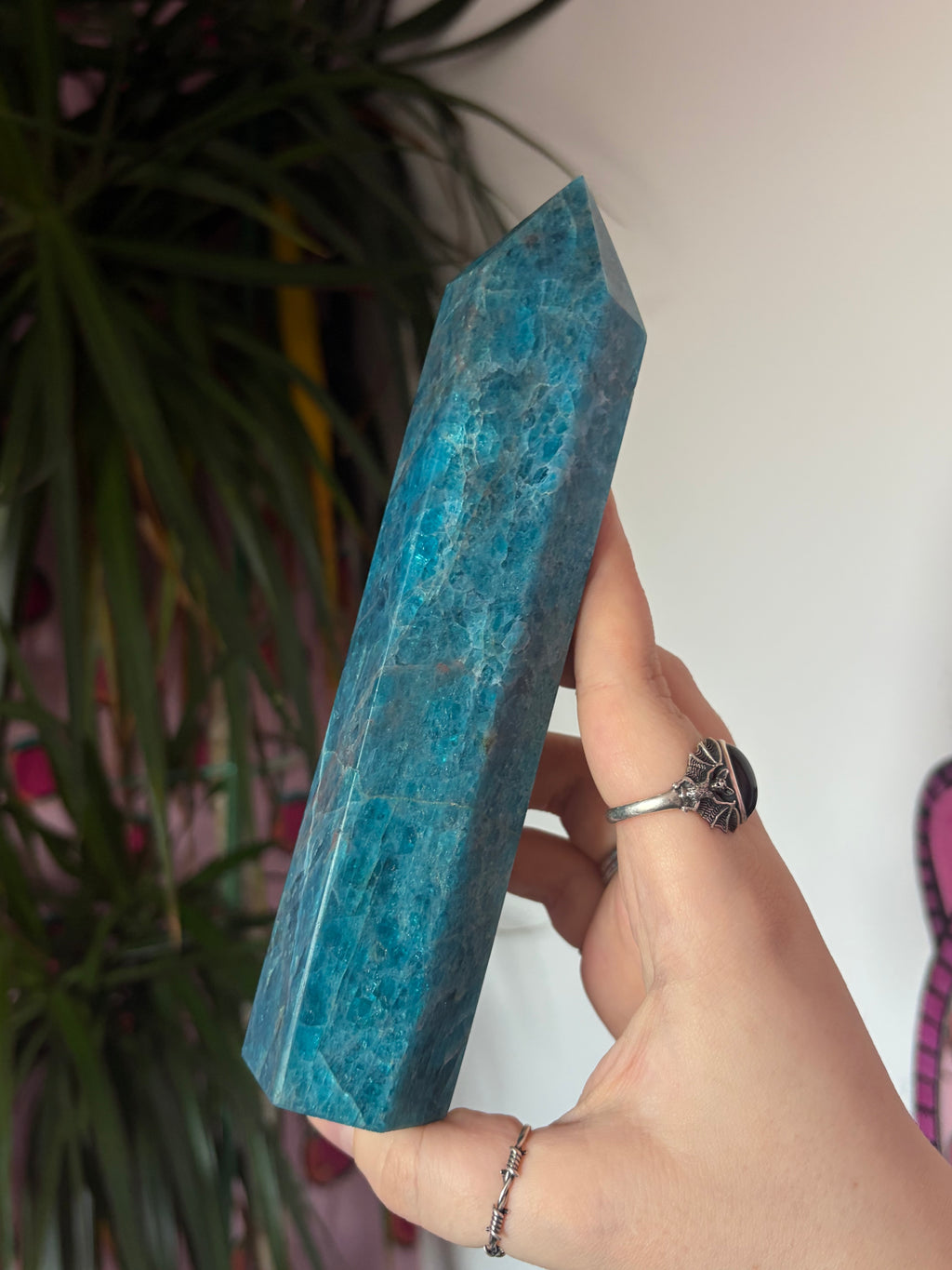 Blue Apatite Tower