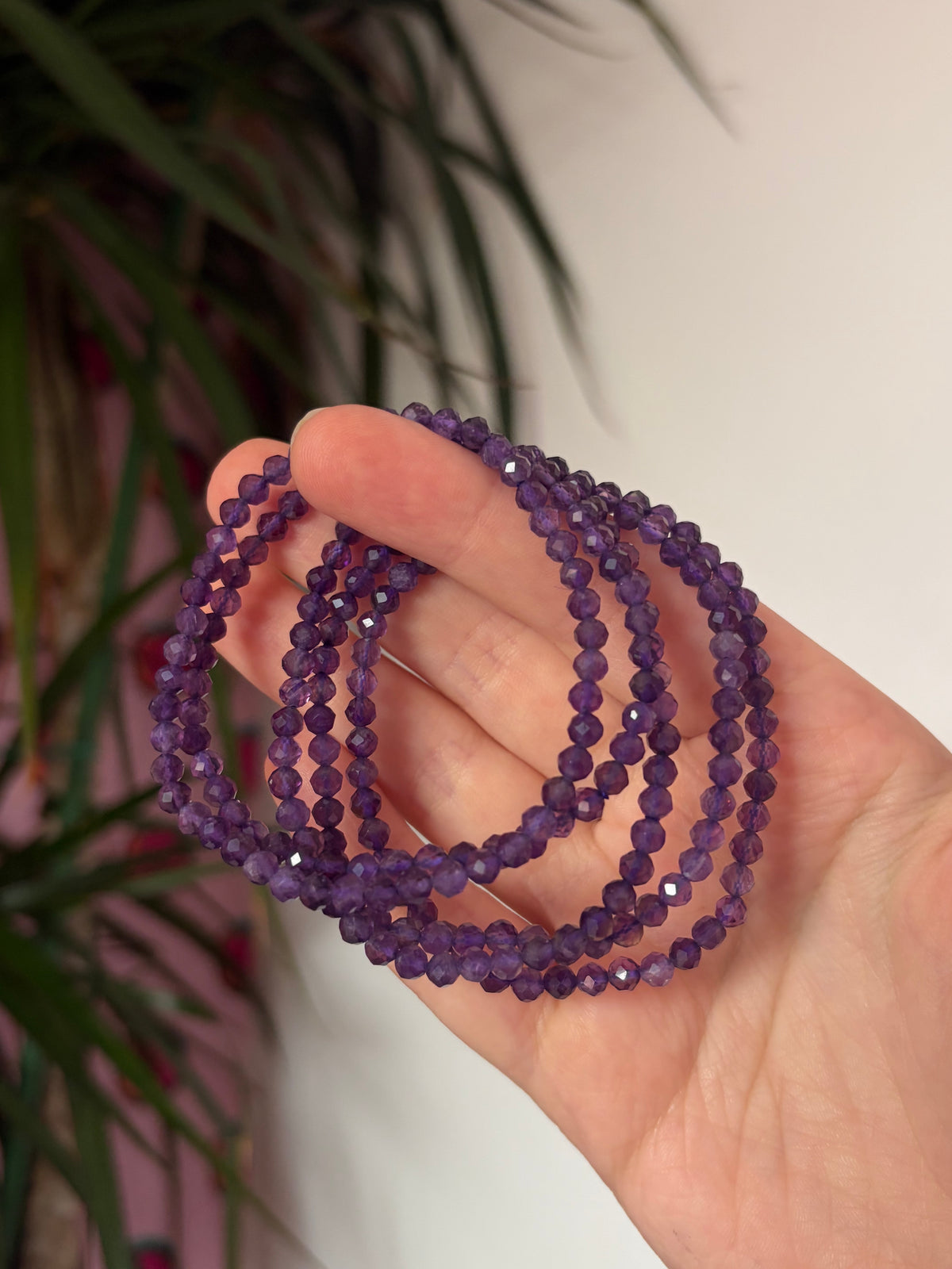 Amethyst Faceted Bracelet
