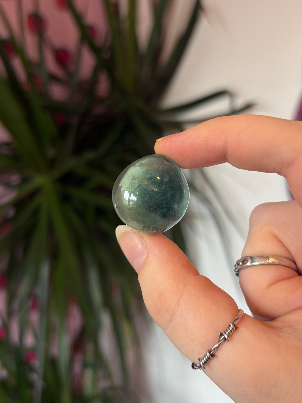 Blue Fluorite Tumblestone